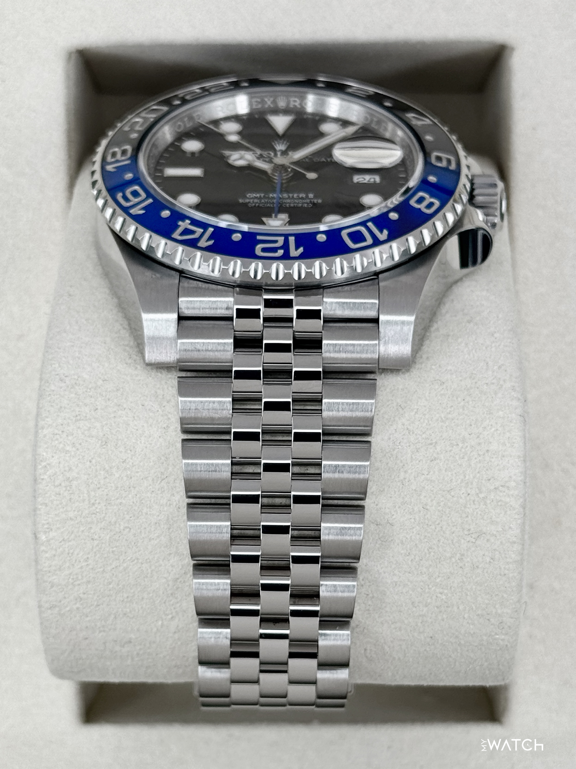 2025 Rolex GMT-Master II "Batgirl" 40mm 126710BLNR Jubilee - MyWatchLLC