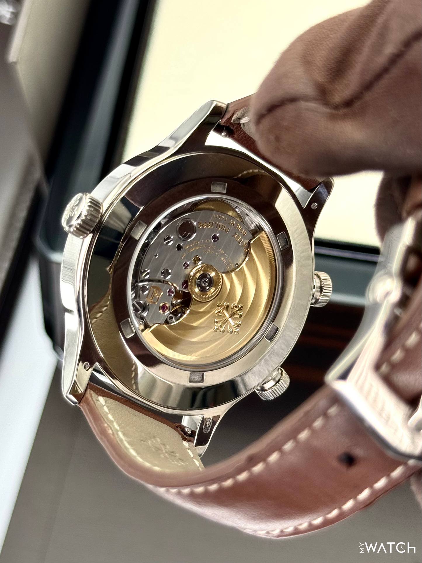 2023 Patek Philippe Pilot Time Travel 42mm 5524G White Gold Black Dial - MyWatchLLC