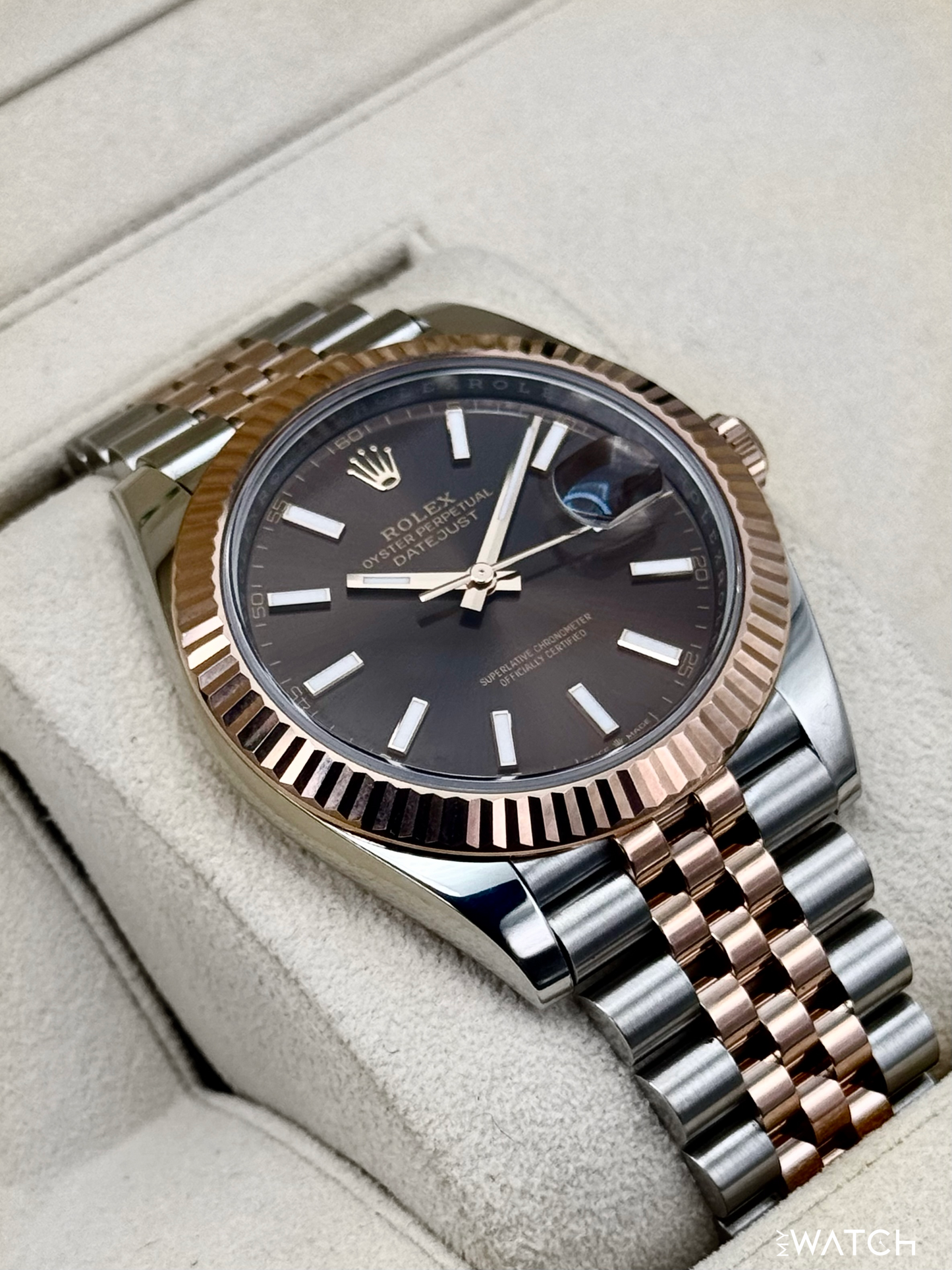 2025 Rolex Datejust 41mm 126331 Two-Tone Jubilee Chocolate Dial