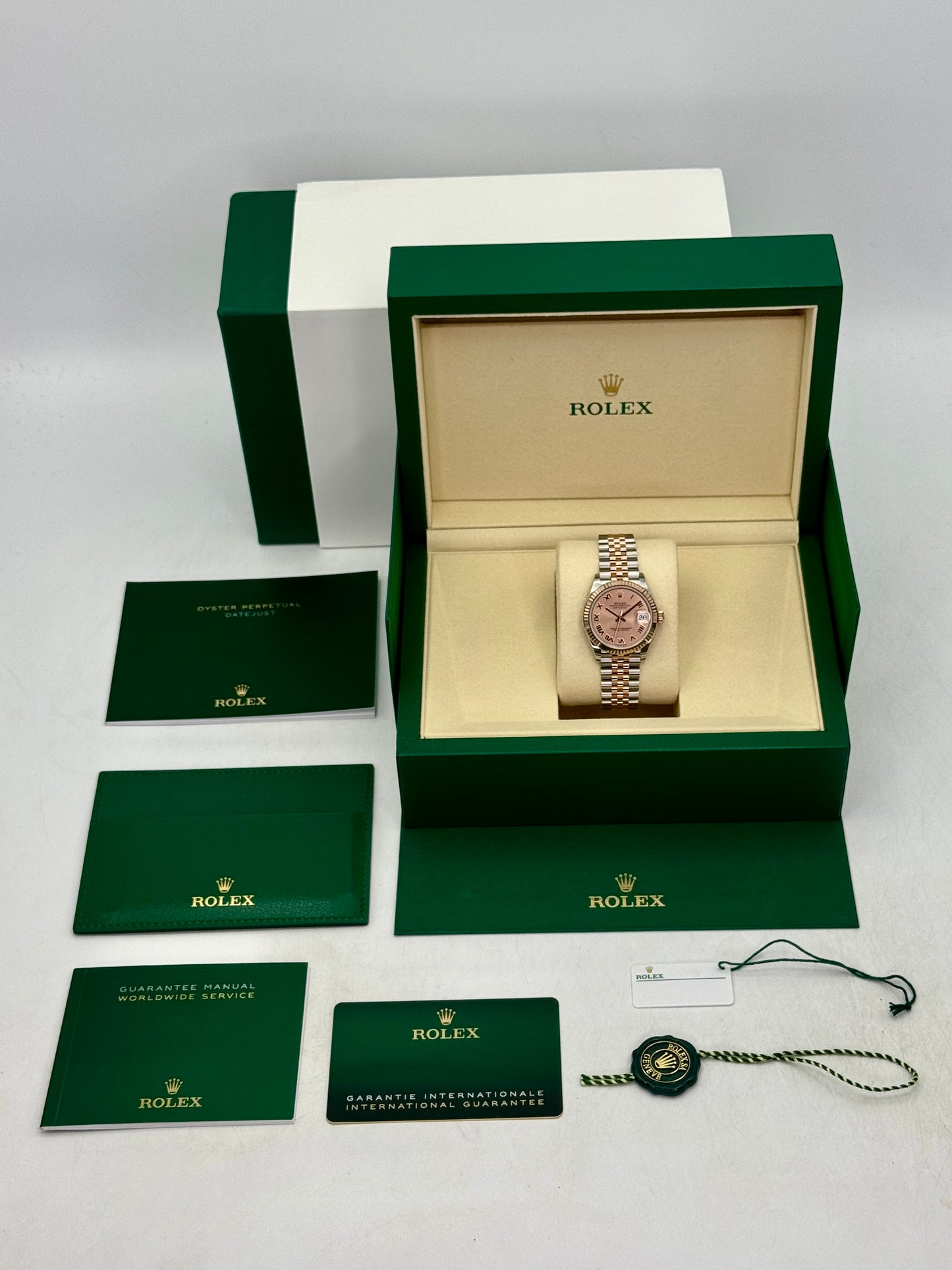 NEW 2026 Rolex Ladies Datejust 31mm 278271 Two-Tone Jubilee Pink Dial