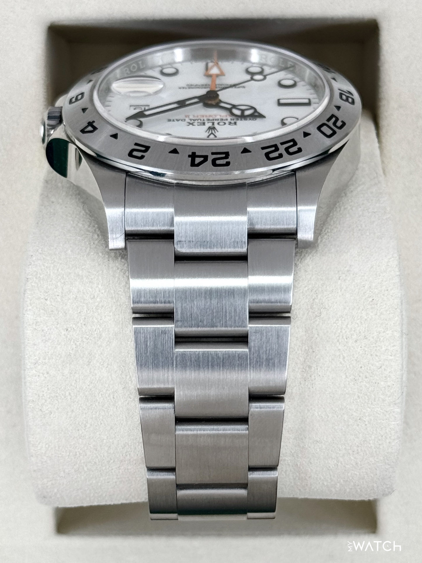 2025 Rolex Explorer II 42mm 226570 Polar White Dial - MyWatchLLC