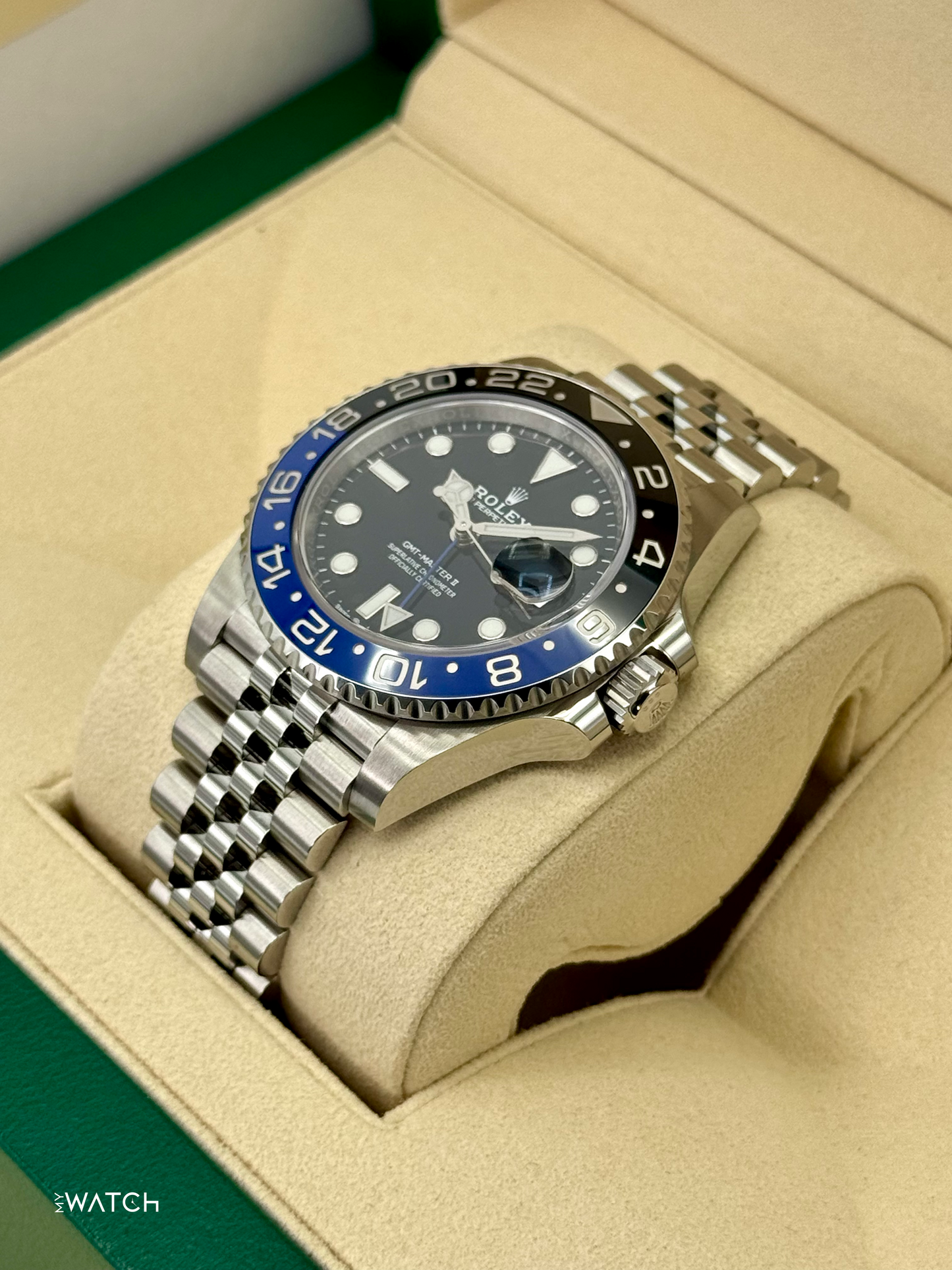 2020 Rolex GMT-Master II "Batgirl" 40mm 126710BLNR Jubilee