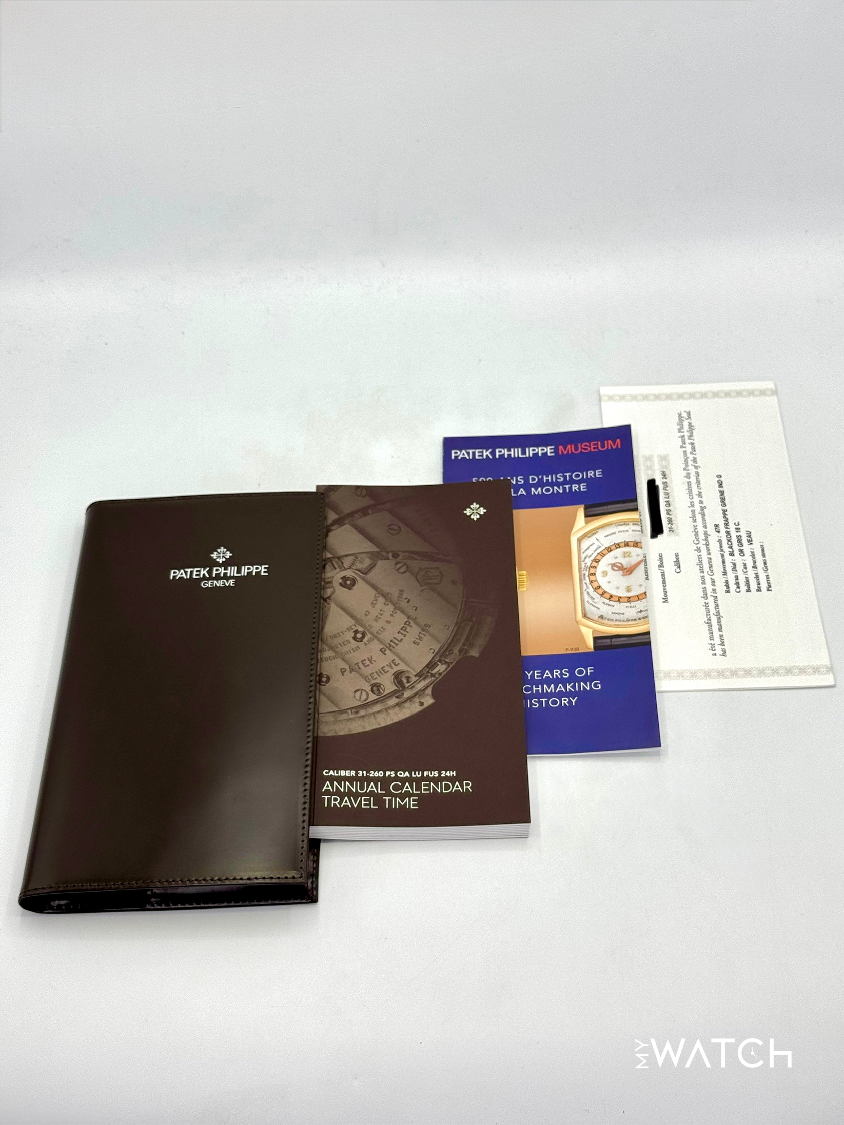 NEW 2025 Patek Philippe 42mm 5326G Annual Calendar Travel Time Compliations - MyWatchLLC