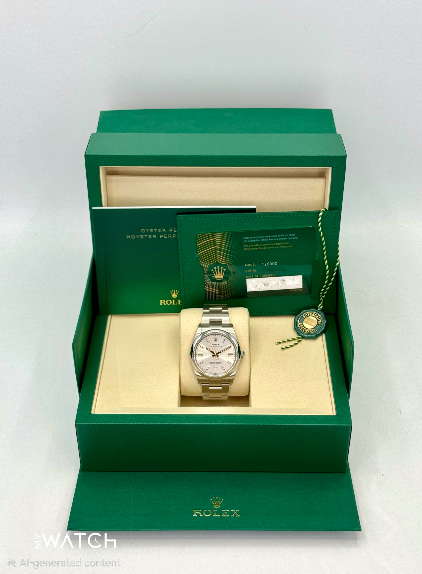 NEW 2025 Rolex Oyster Perpetual 36mm 126000 Silver Dial