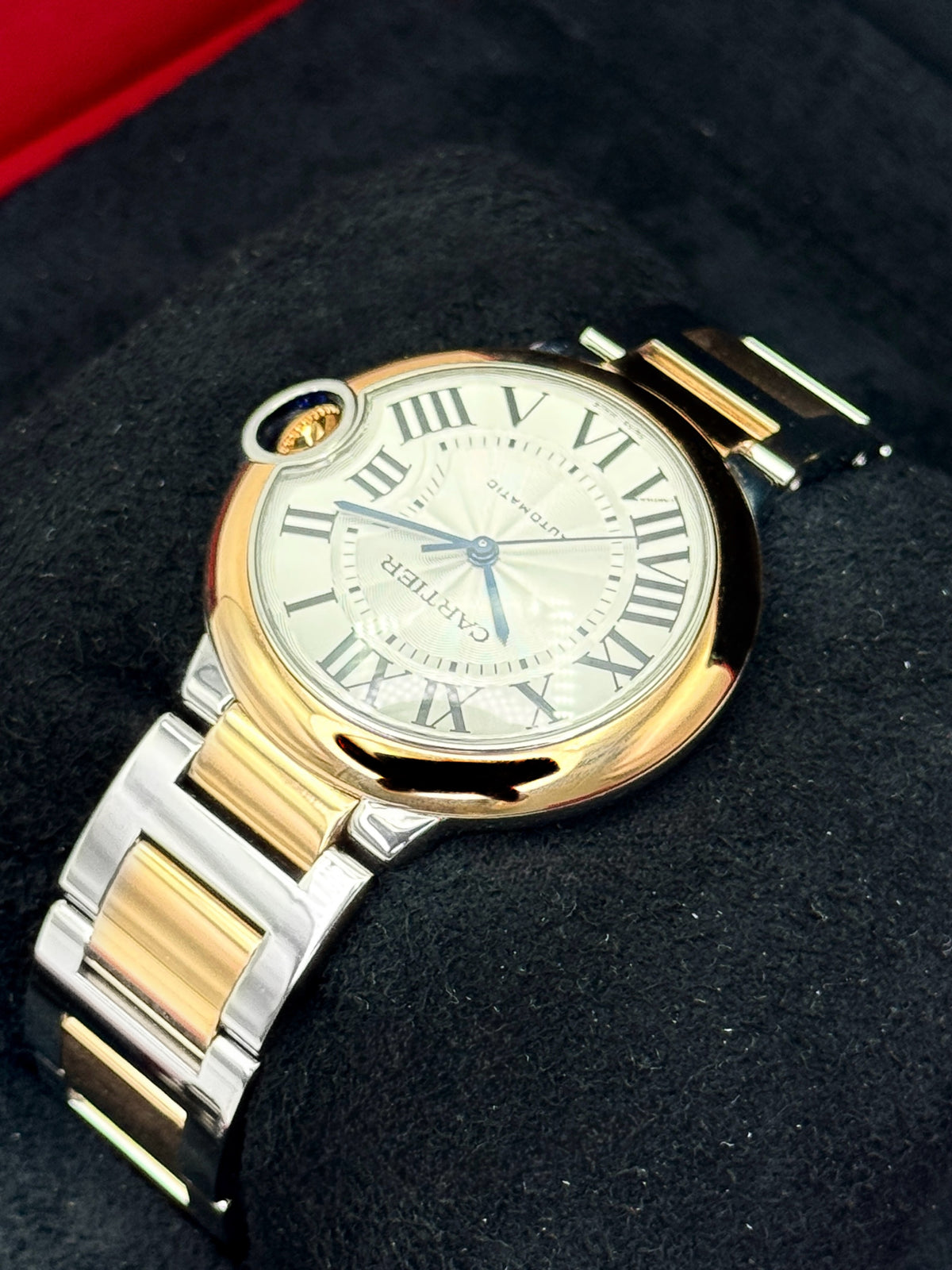 2024 Cartier Ballon Bleu de Cartier 36mm W2BB0033 Two-Tone Silver Dial