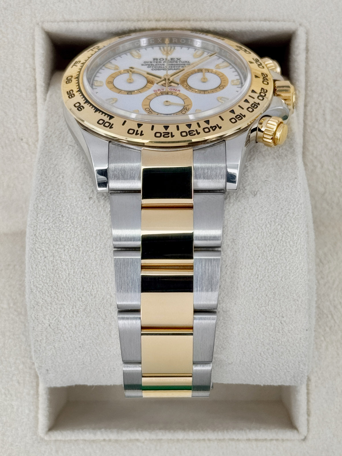 2020 Rolex Daytona 40mm 116503 Two-Tone White Dial