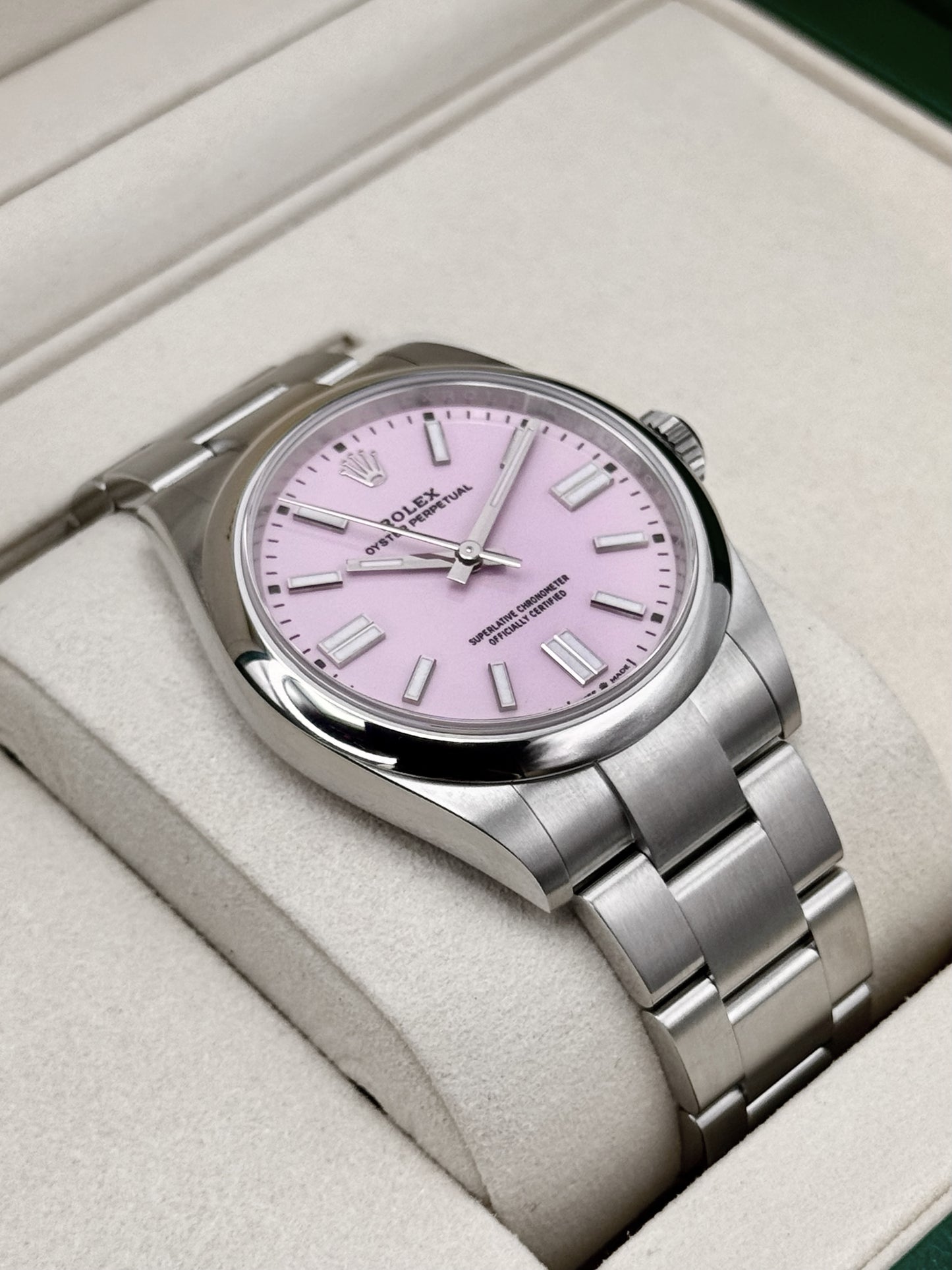 NEW 2026 Rolex Oyster Perpetual 41mm 134300 Candy Pink Dial (STICKERED)