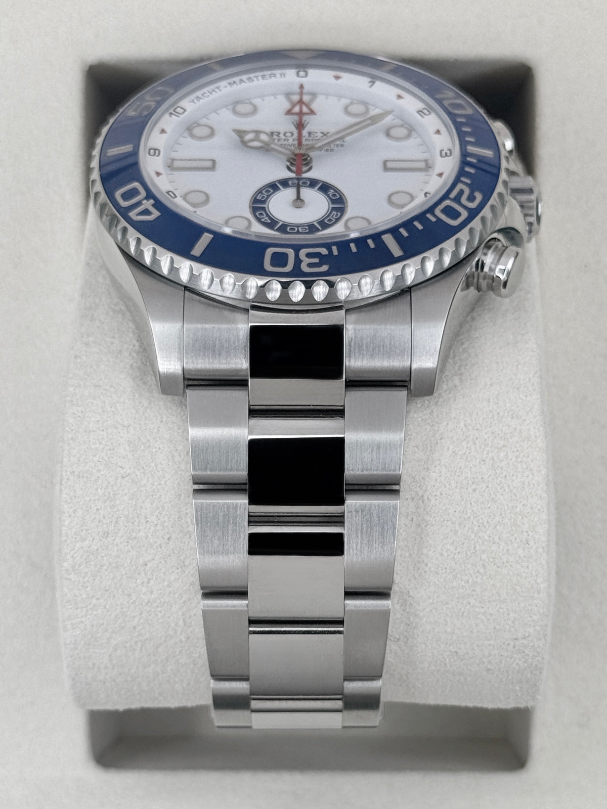NEW 2026 Rolex Yacht-Master II 44mm 126680 Stainless Steel White Dial (NEW STYLE CARD)