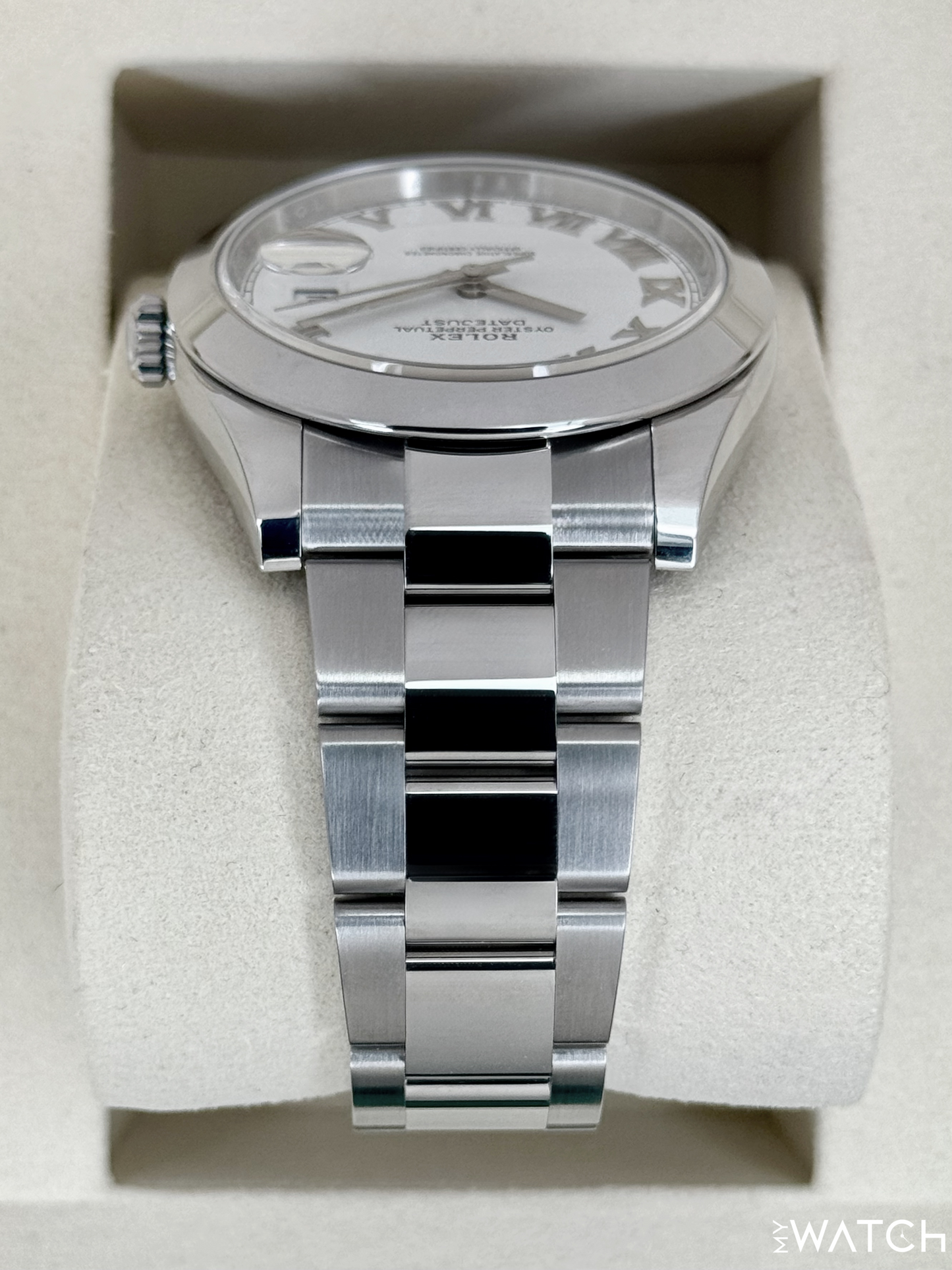 NEW 2025 Rolex Datejust 41mm 126300 Stainless Steel Oyster White Dial