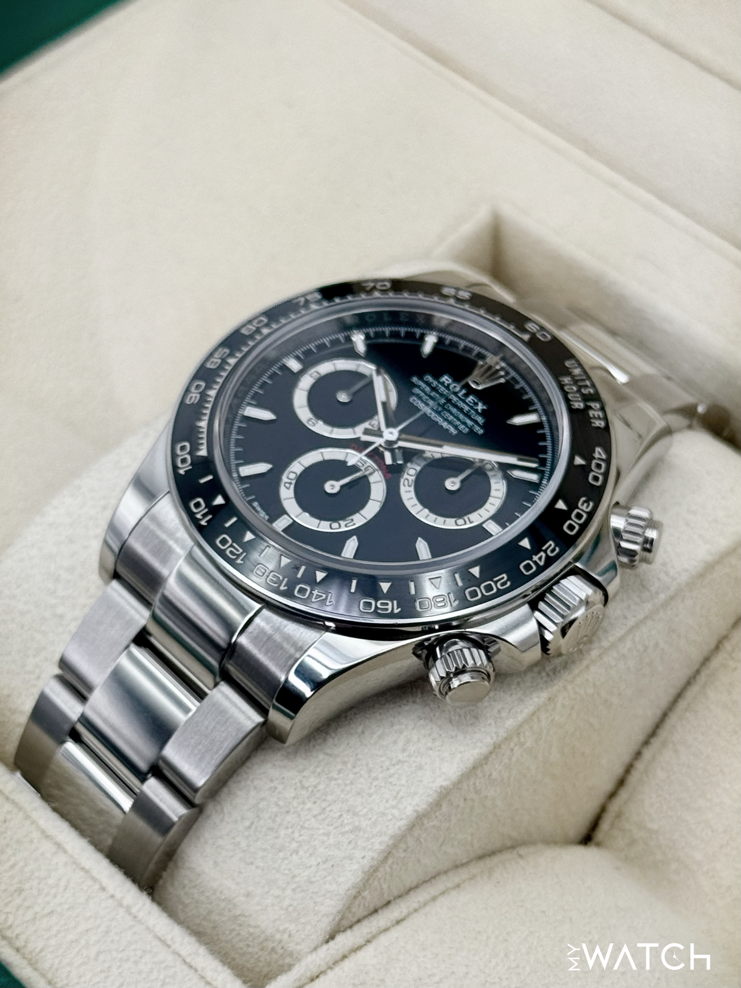 2024 Rolex Daytona 40mm 126500LN Stainless Steel Black Dial