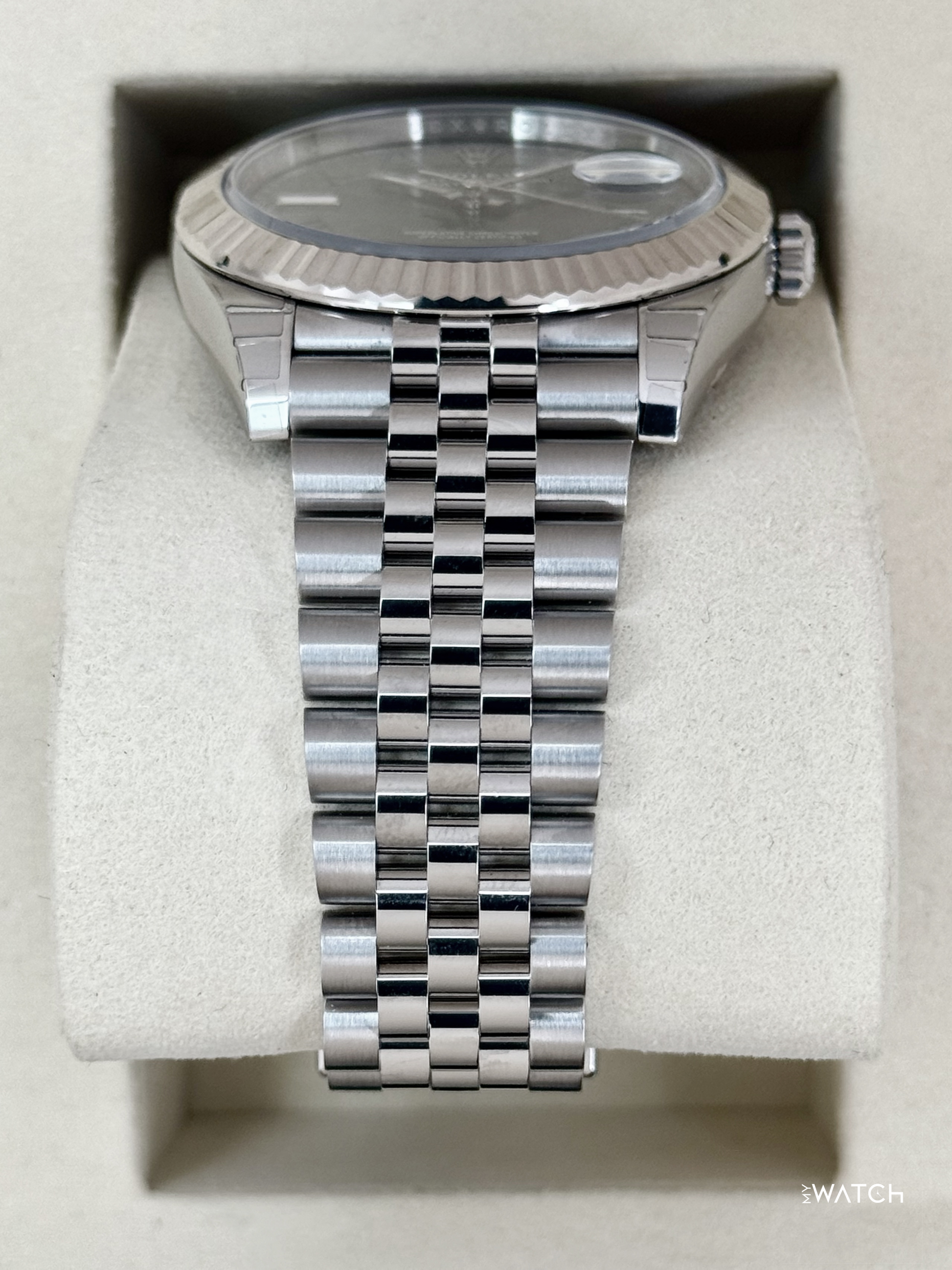 NEW 2026 Rolex Datejust 41mm 126334 Jubilee Wimbledon Dial (STICKERED) - MyWatchLLC