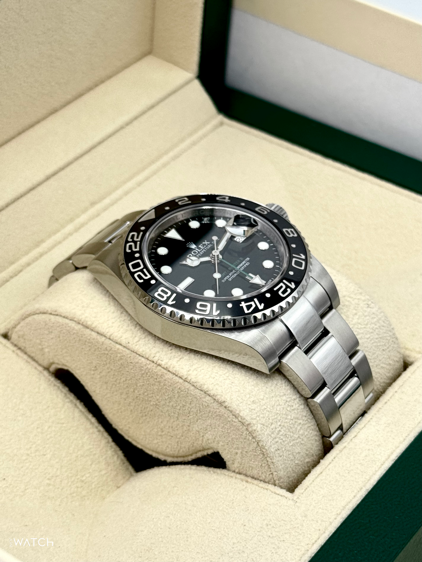2012 Rolex GMT-Master II 40mm 116710LN Stainless Steel Black Dial