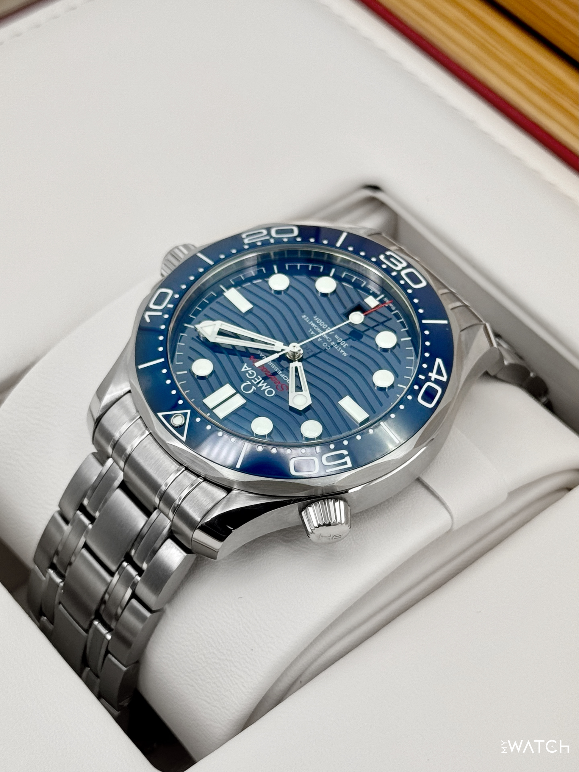 2024 Omega Seamaster Diver 300M 42mm 210.30.42.20.03.001 Blue Dial - MyWatchLLC
