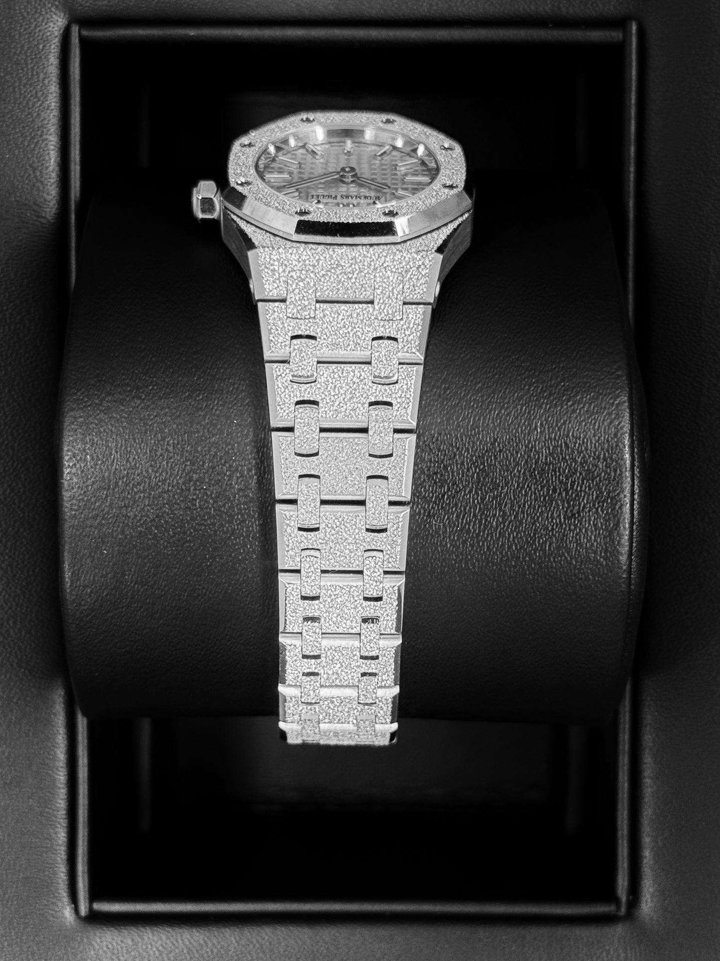 NEW 2026 Audemars Piguet Royal Oak Mini Frosted 23mm 67630BC White Gold Silver Dial