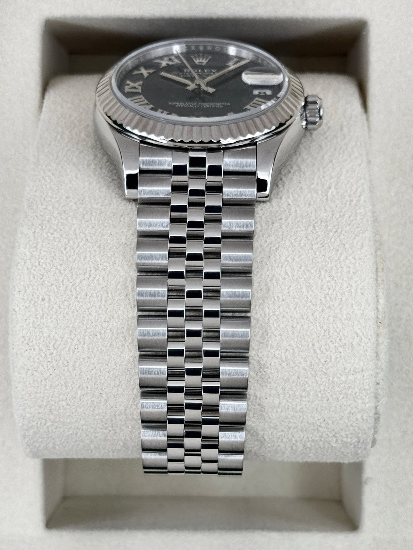 2025 Rolex Datejust 31mm 278274 Stainless Steel Jubilee Blue Dial