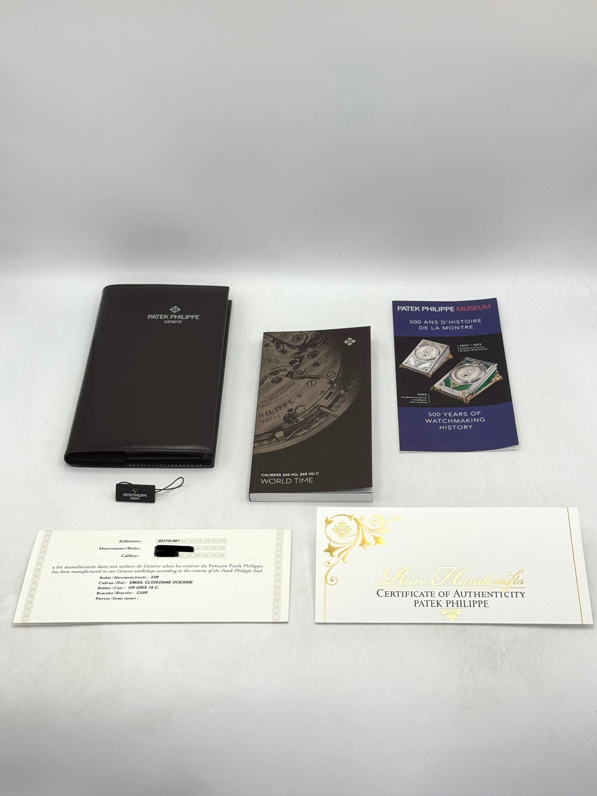 NEW 2026 Patek Philippe World Time Complications 38.5mm 5231G White Gold