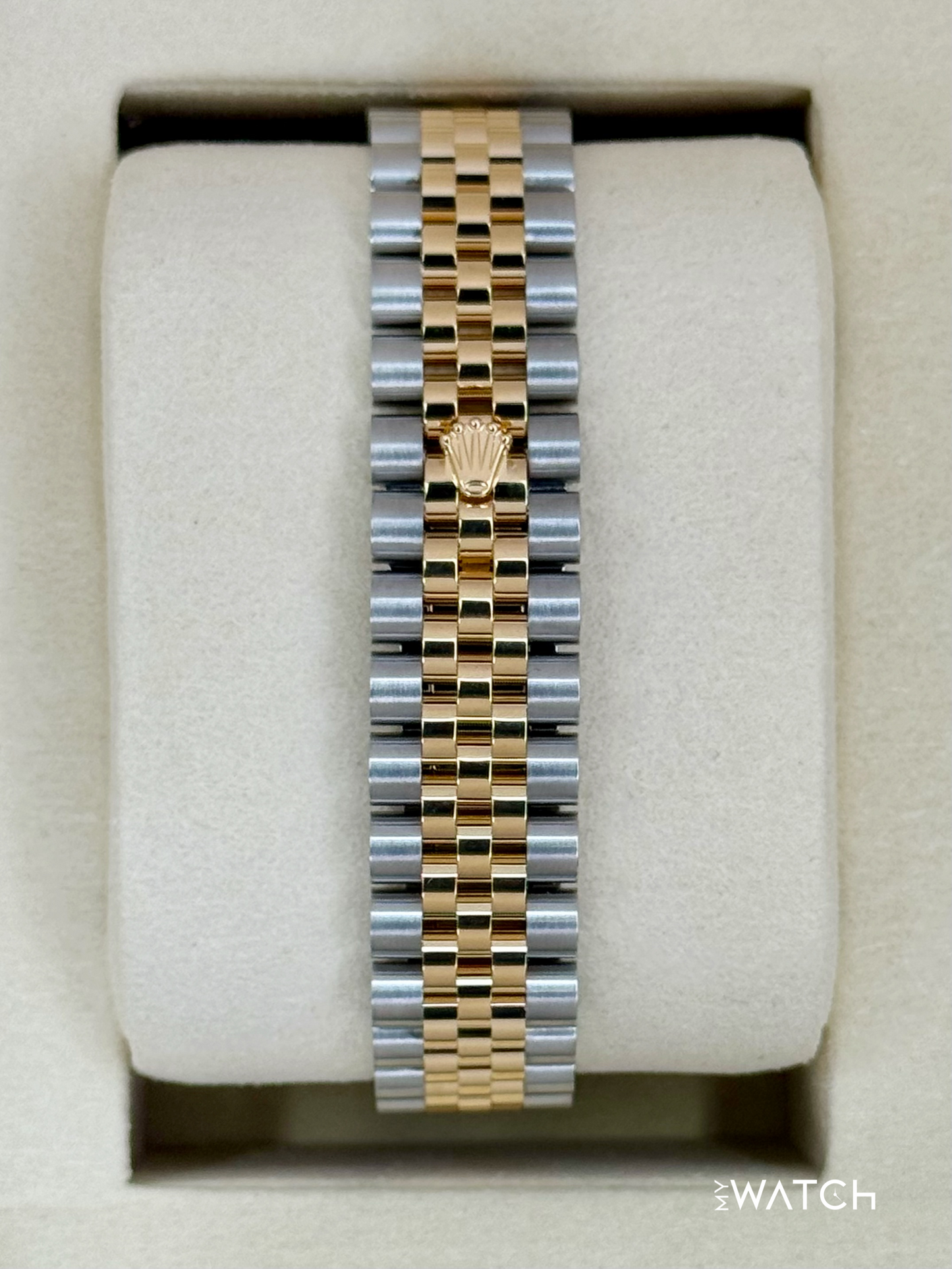 NEW 2025 Rolex Lady Datejust 31mm 278273 Two-Tone Dark Grey Diamond Dial