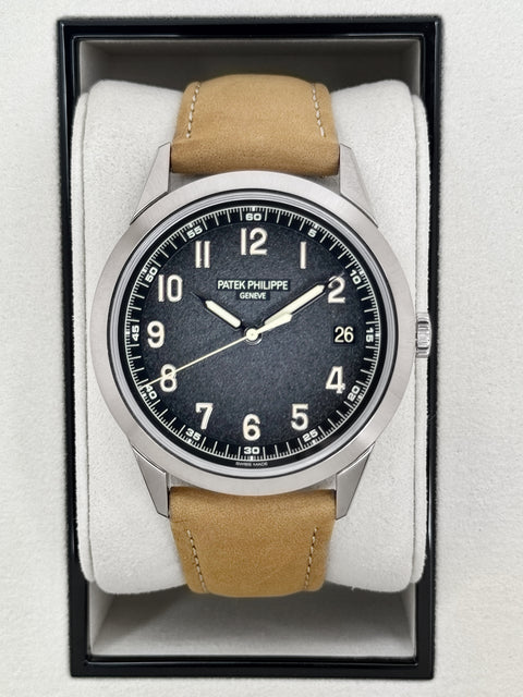 NEW 2026 Patek Philippe Calatrava 40mm 5226G White Gold Gray Dial