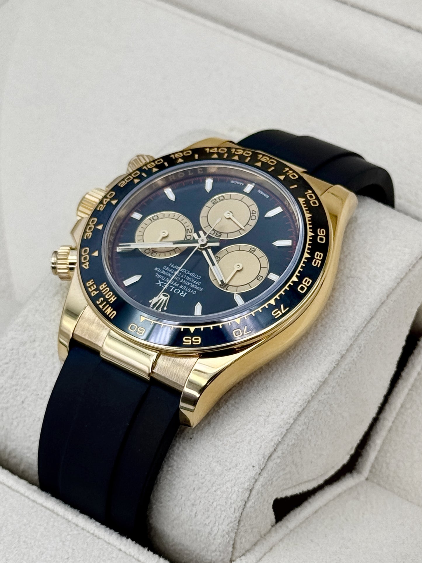 2024 Rolex Daytona "Paul Newman" 40mm 126518LN Yellow Gold Black Dial