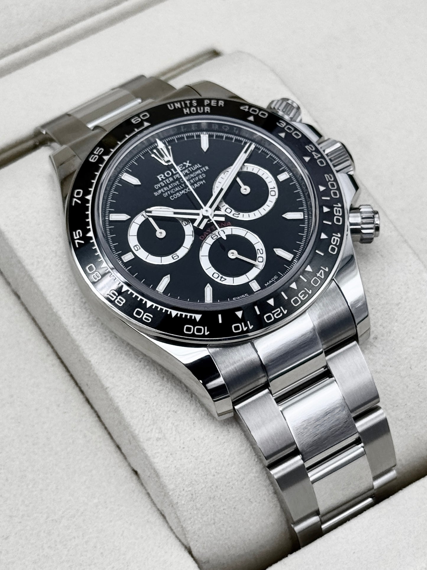 NEW 2026 Rolex Daytona 40mm 126500LN Stainless Steel Black Dial