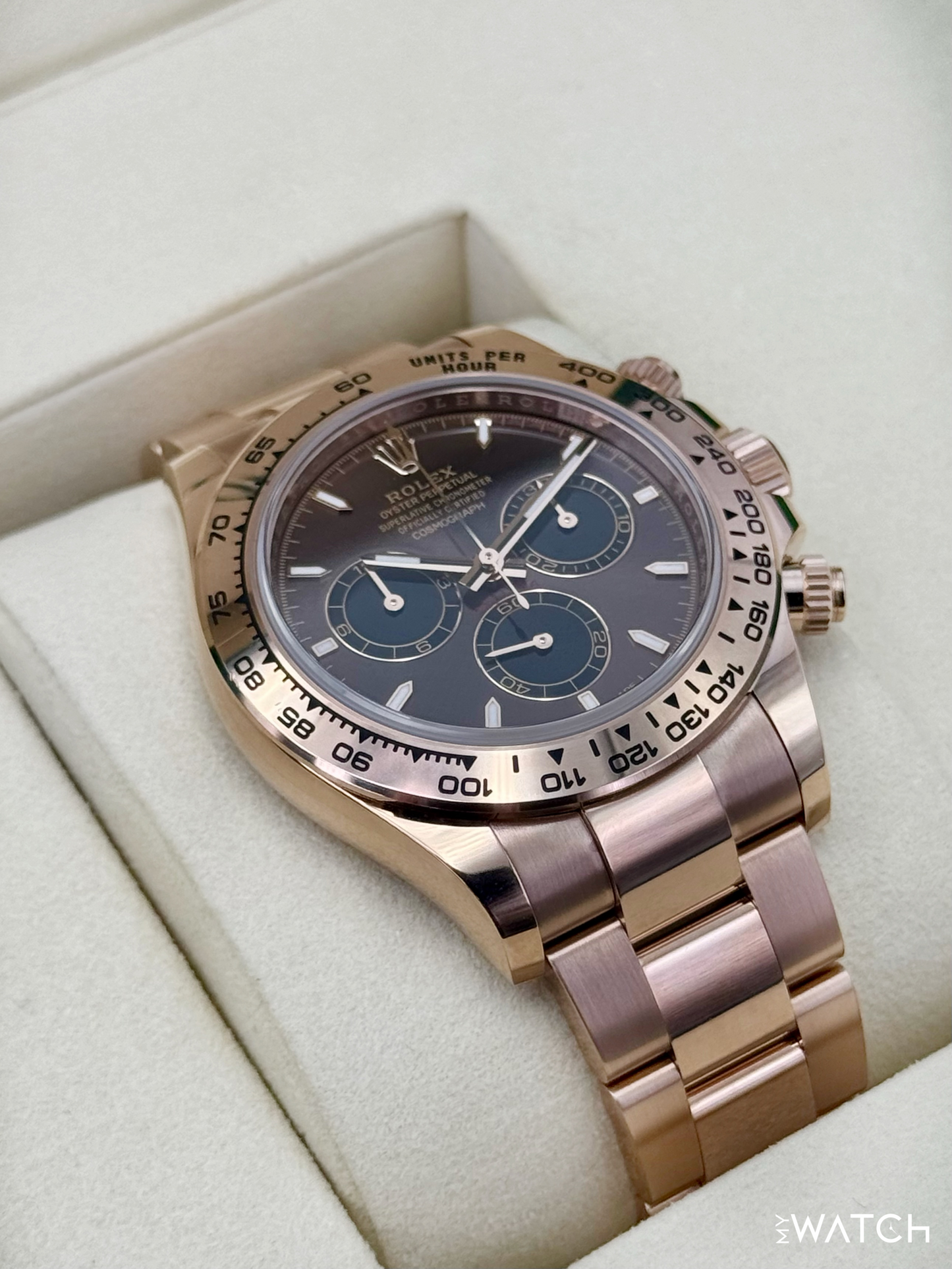 2025 Rolex Daytona 40mm 126505 Rose Gold Chocolate Dial