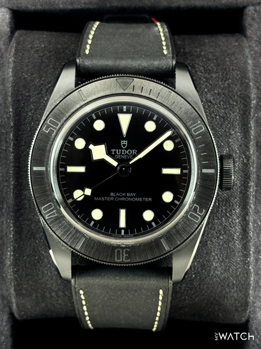 2021 Tudor Black Bay 41mm 79210CNU Ceramic Black Domed Dial - MyWatchLLC