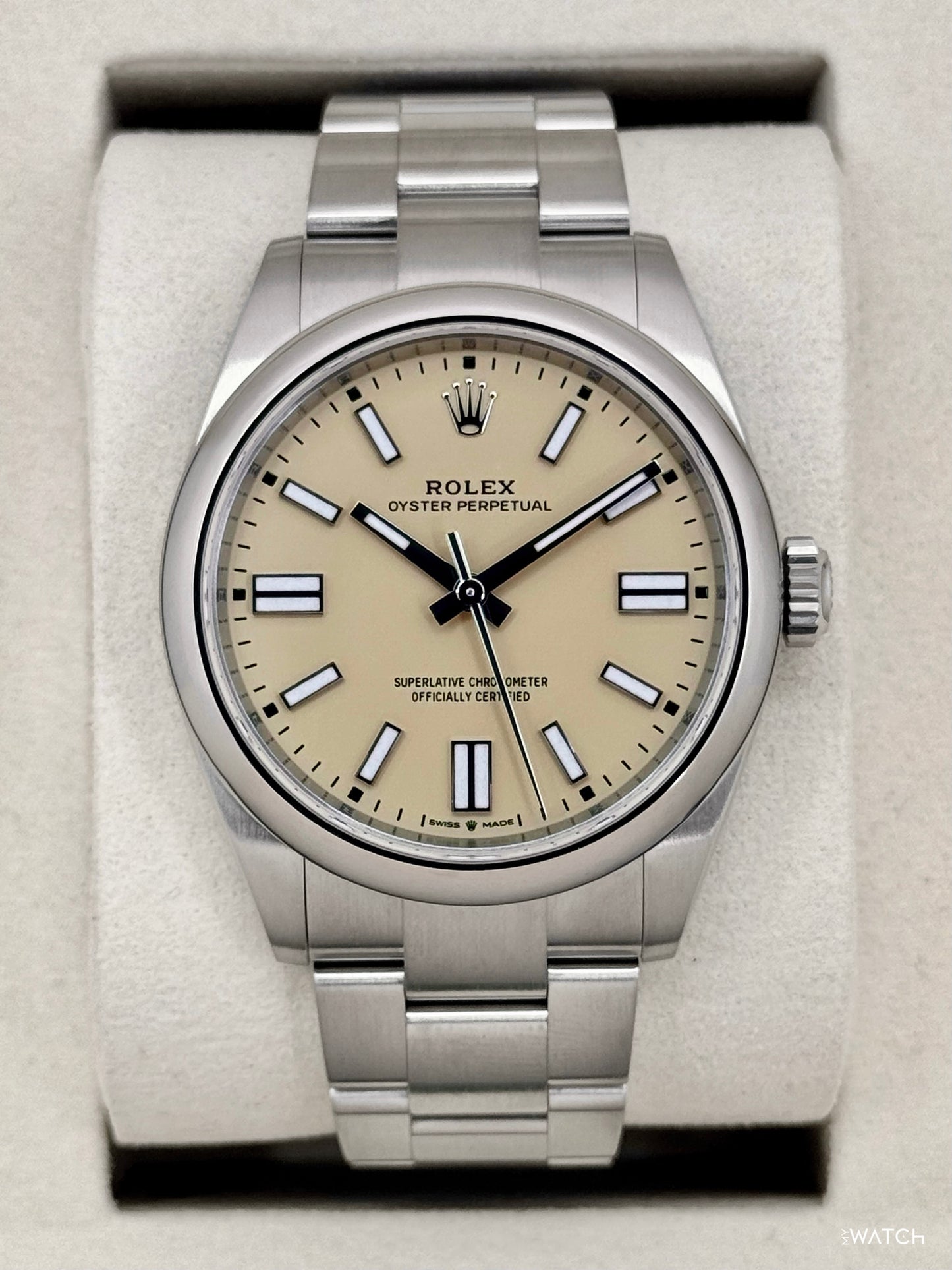 NEW 2026 Rolex Oyster Perpetual 41mm 134300 Beige Dial - MyWatchLLC