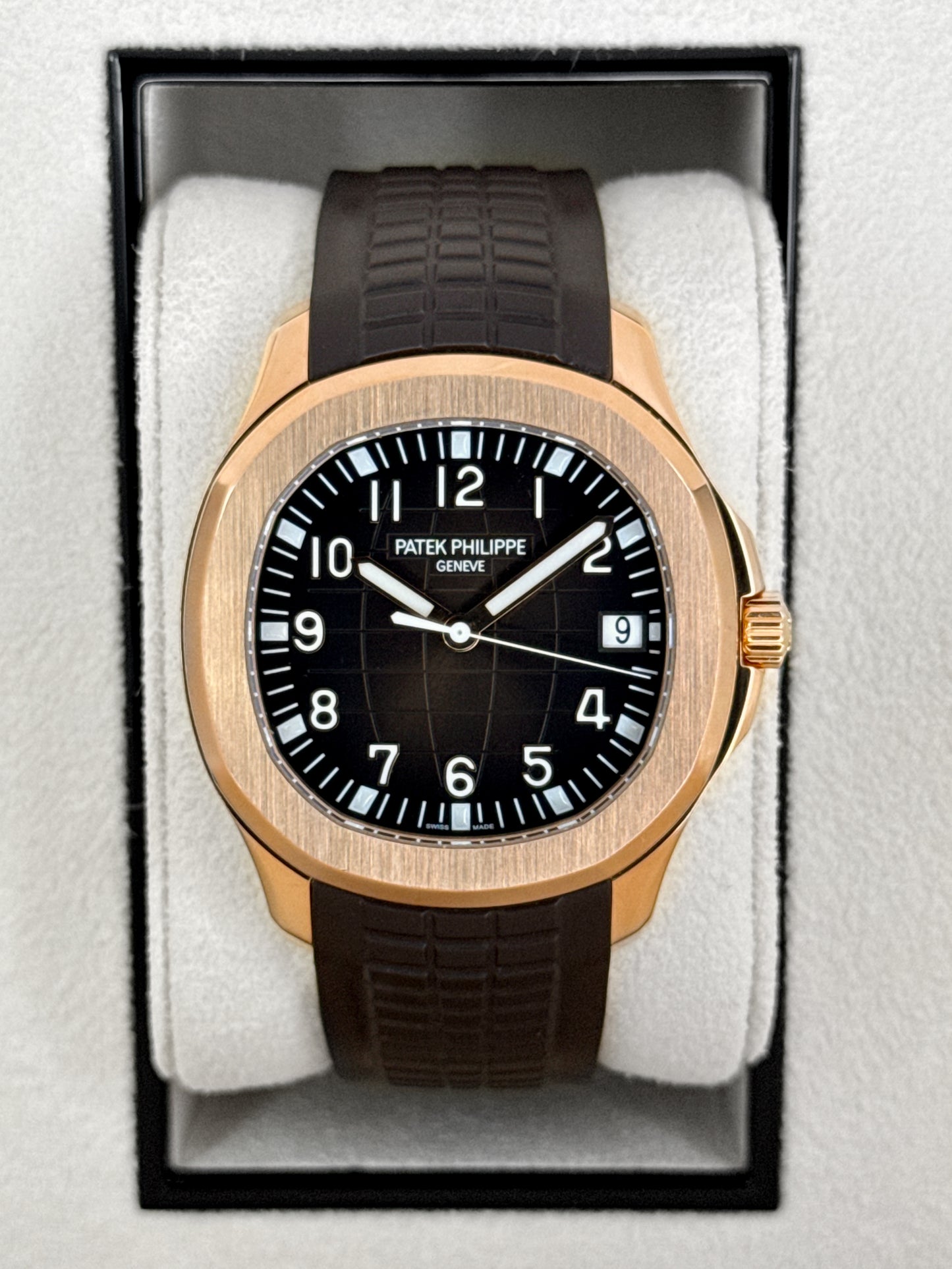2023 Patek Philippe Aquanaut 40mm 5167R-001 Rose Gold Brown Dial