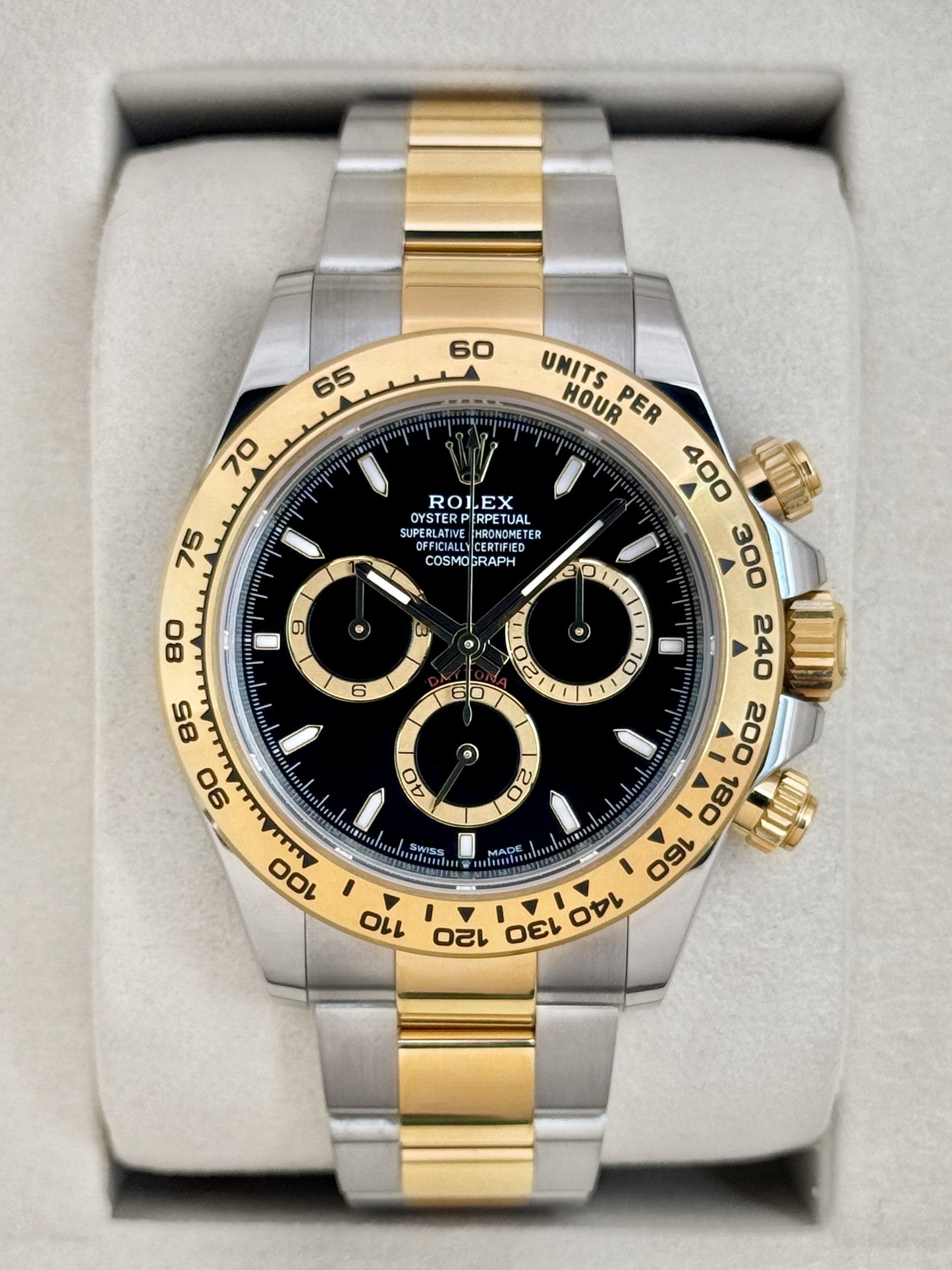 2025 Rolex Daytona 40mm 126503 Two-Tone Black Dial