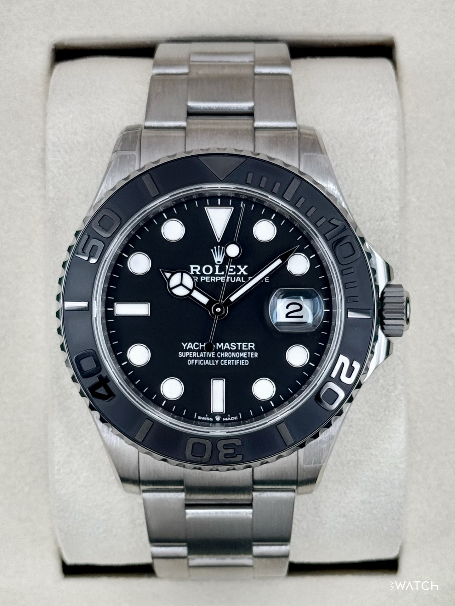 NEW 2026 Rolex Yacht-Master 42mm 226627 Titanium (STICKERED) - MyWatchLLC