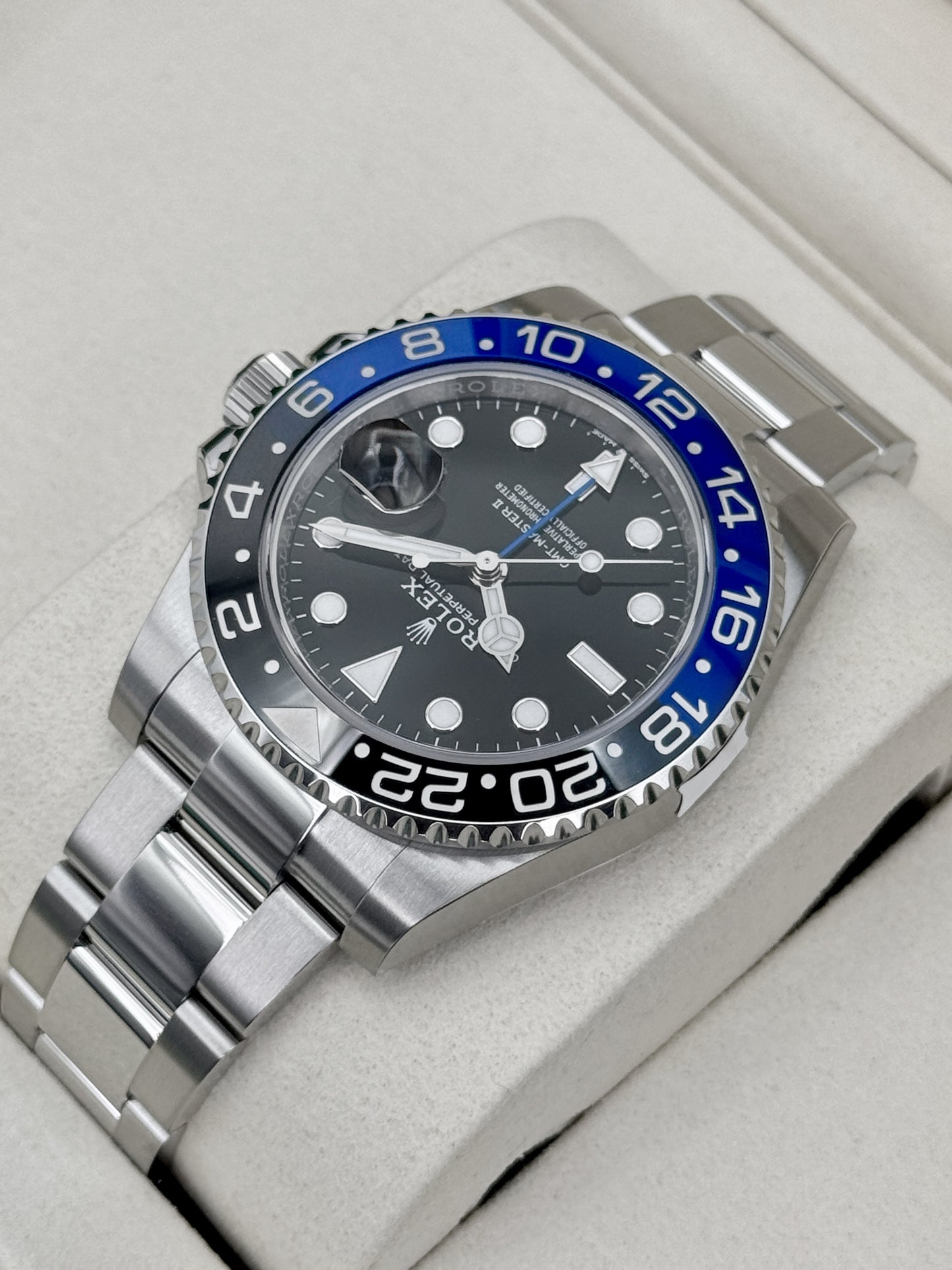 NEW 2026 Rolex GMT-Master II Batman 40mm 126710BLNR Oyster (STICKERED)