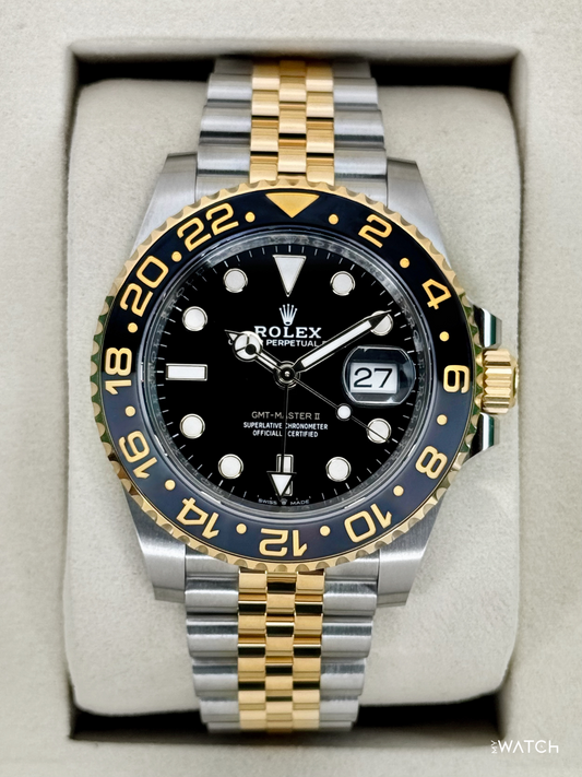 NEW 2025 Rolex GMT-Master II 40mm 126713GRNR Two-Tone Jubilee - MyWatchLLC