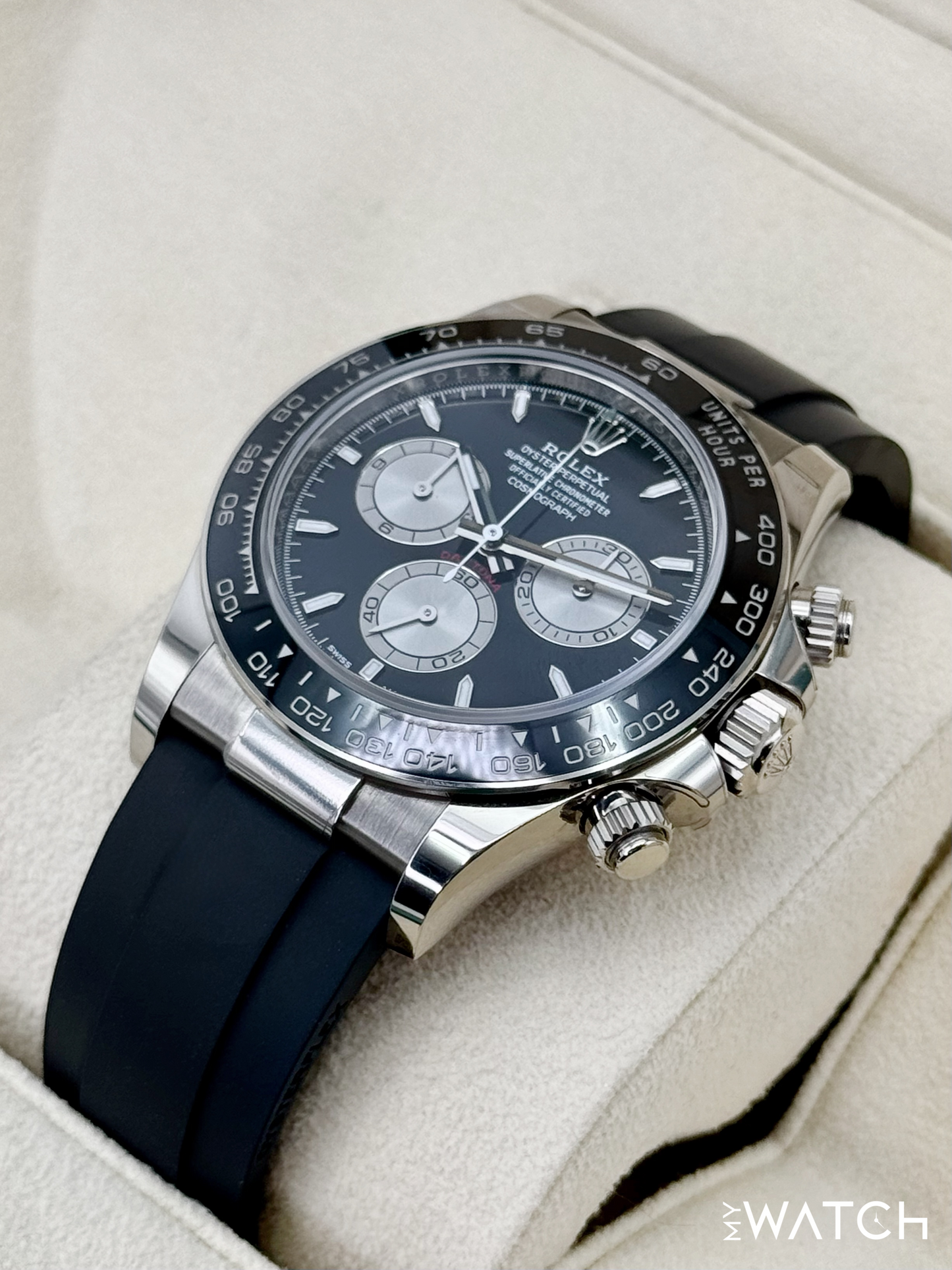 2025 Rolex Daytona "Baby Le Mans" 40mm 126519LN White Gold Black Dial