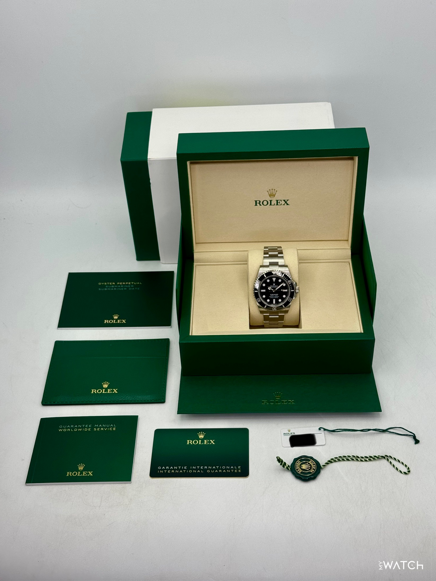 NEW 2026 Rolex Submariner 41mm 124060 Stainless Steel Black Dial - STICKERED
