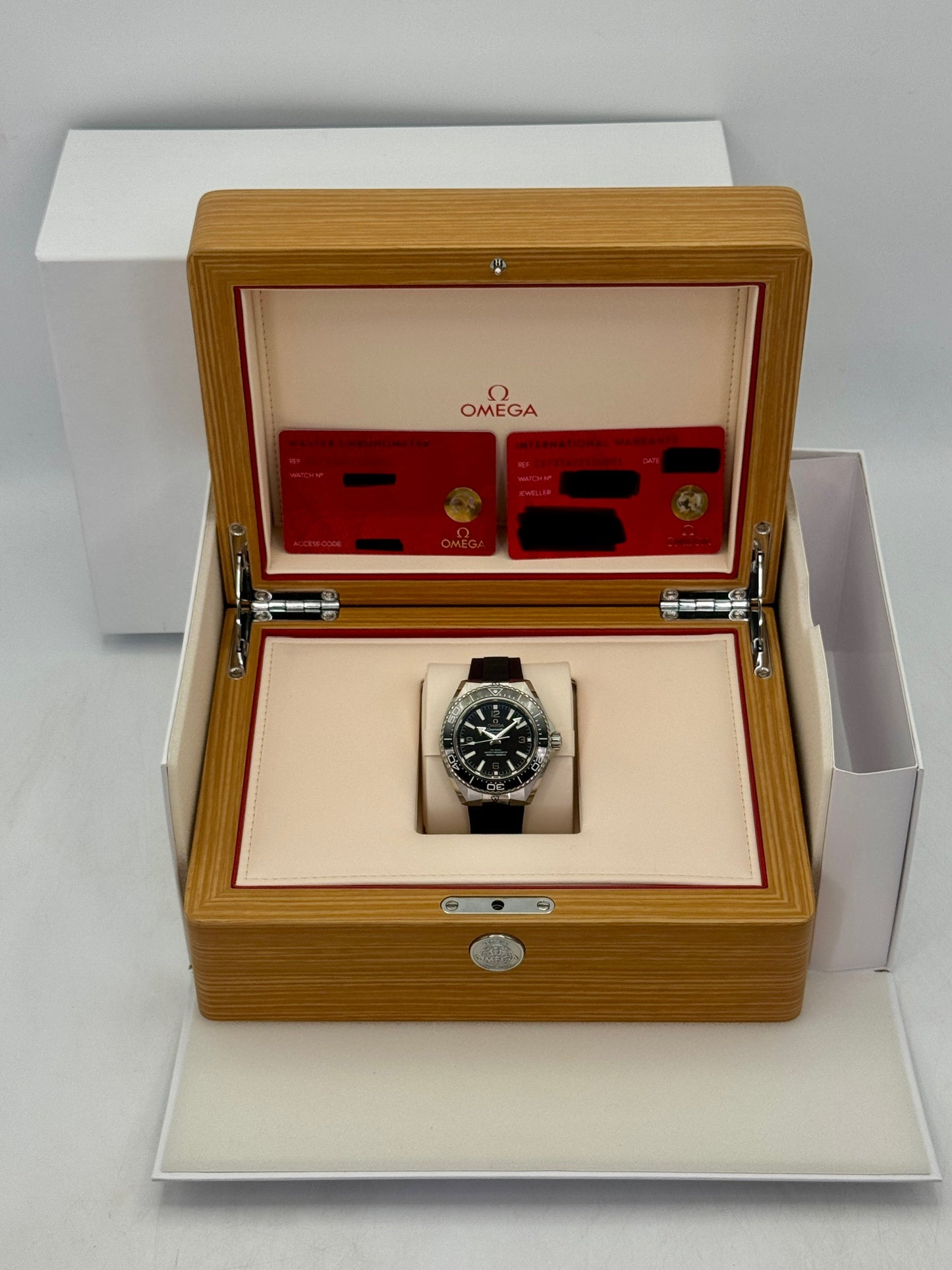 NEW 2026 Omega Seamaster Planet Ocean 42mm 217.32.42.21.01.001 Black Dial