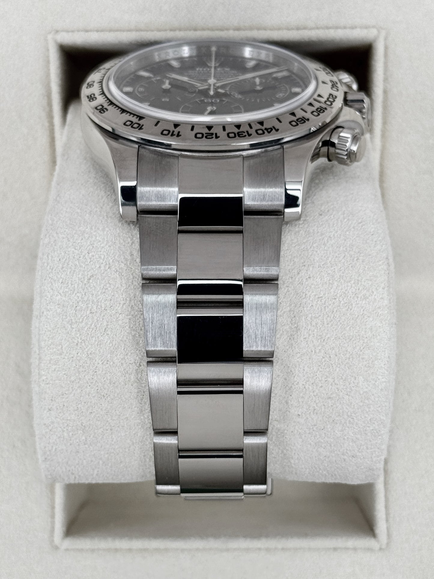 2021 Rolex Daytona 40mm 116509 White Gold Blue Dial