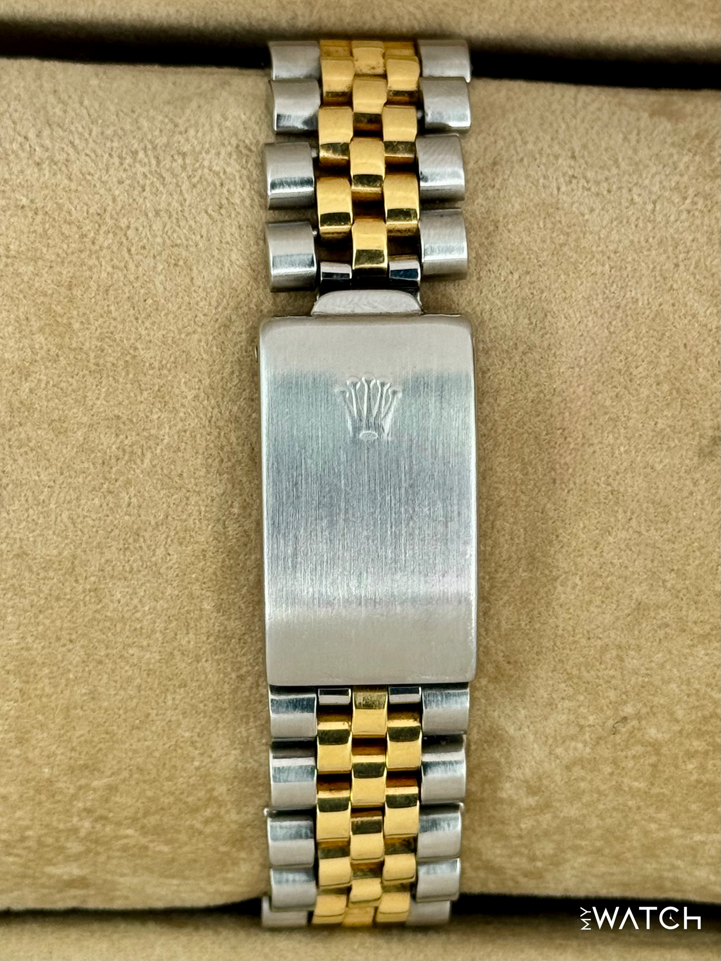 1985 Rolex Datejust 36mm 16013 Two-Tone Jubilee Blue Roman Numeral Dial