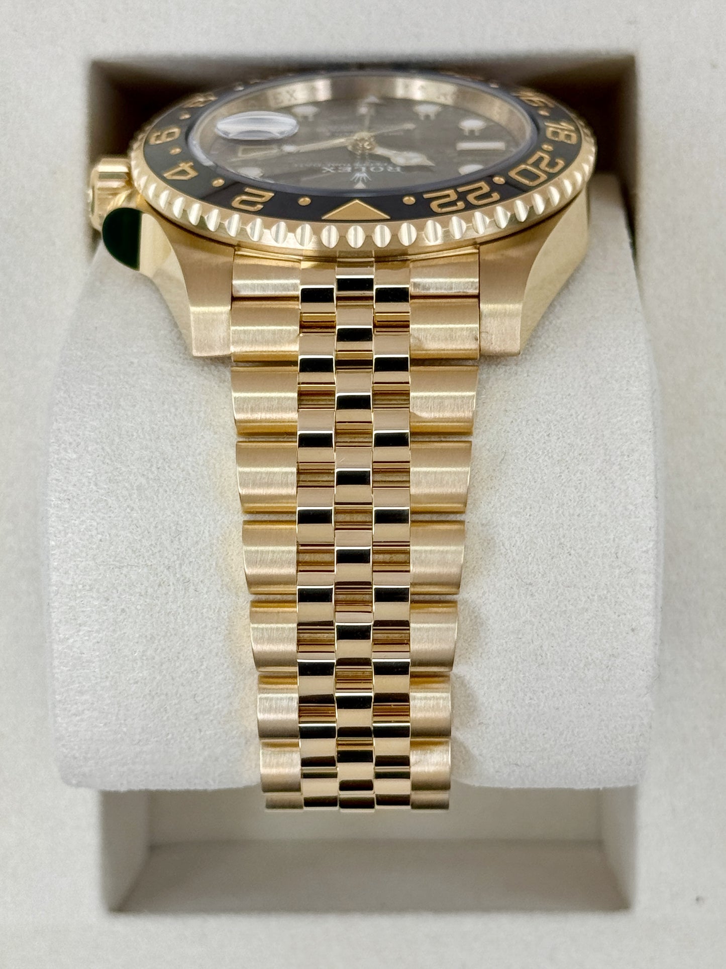 NEW 2026 Rolex GMT-Master II 40mm 126718GRNR Jubilee Tiger Iron Dial