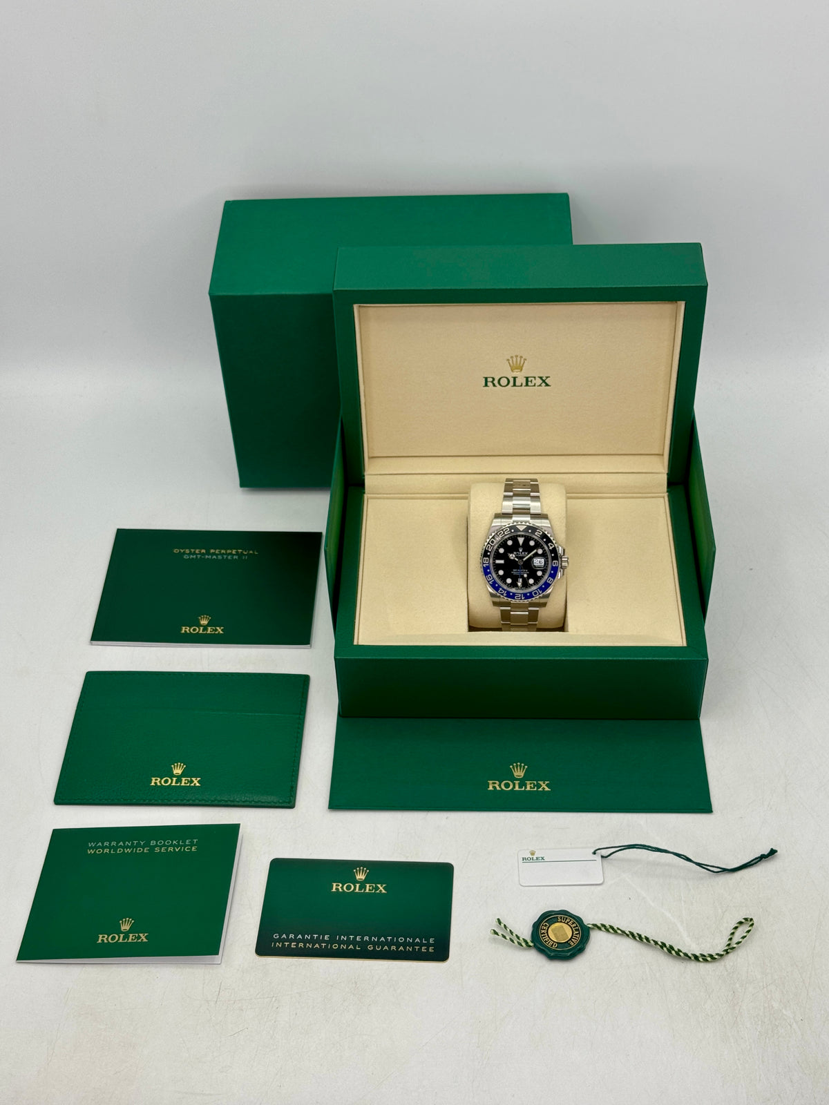 2025 Rolex GMT-Master II "Batman" 40mm 126710BLNR Oyster