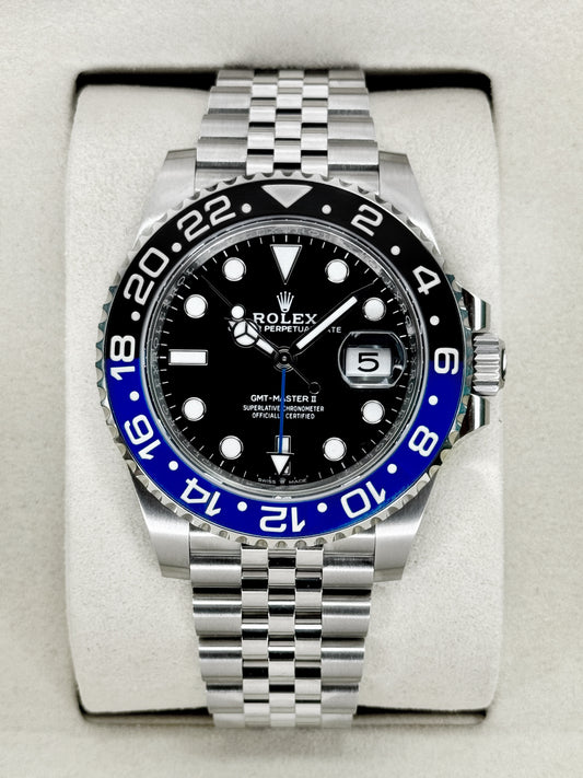 NEW 2026 Rolex GMT-Master II Batgirl 40mm 126710BLNR Jubilee (NEW STYLE CARD)