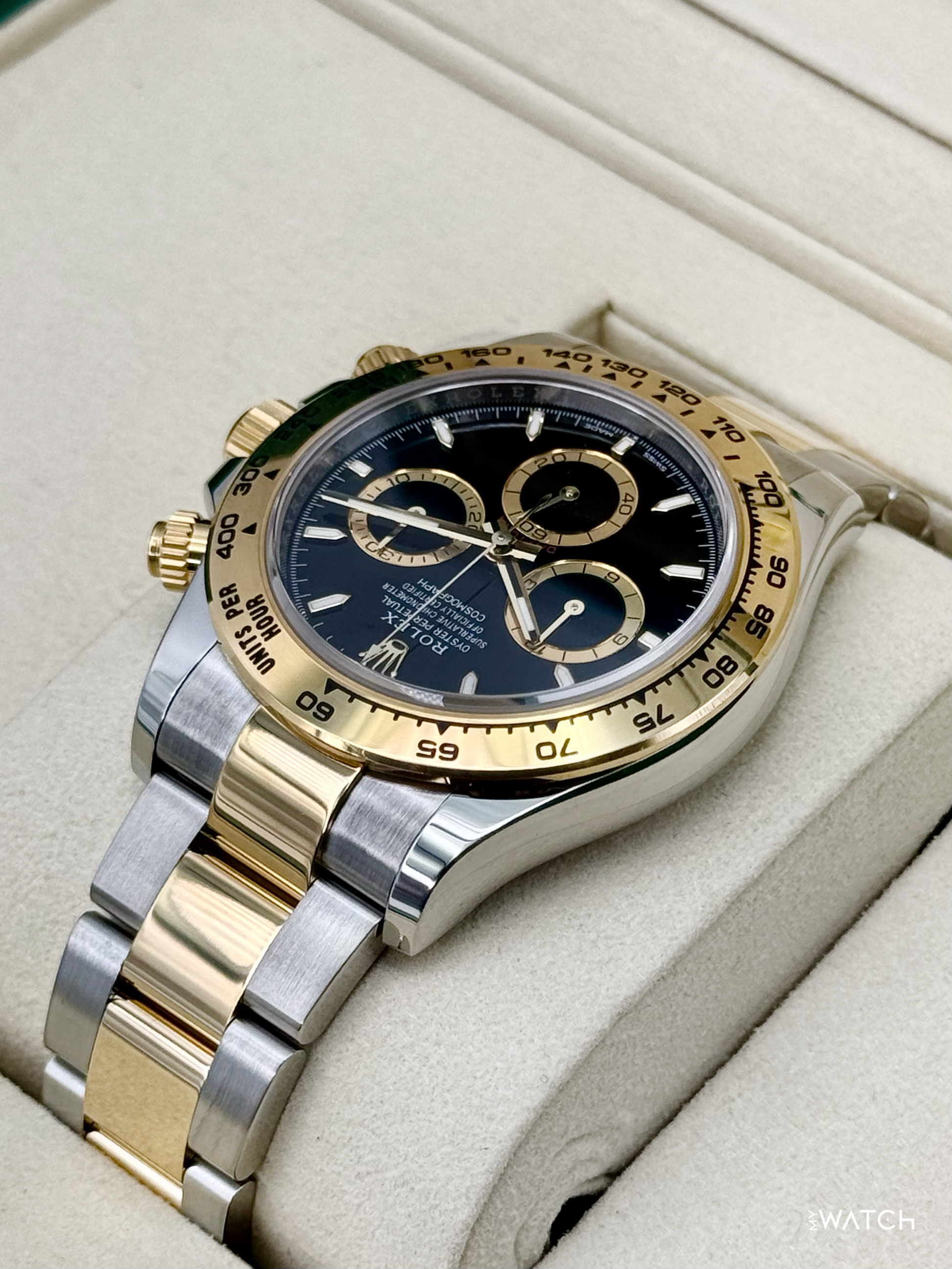 2025 Rolex Daytona 40mm 126503 Two-Tone Black Dial - MyWatchLLC