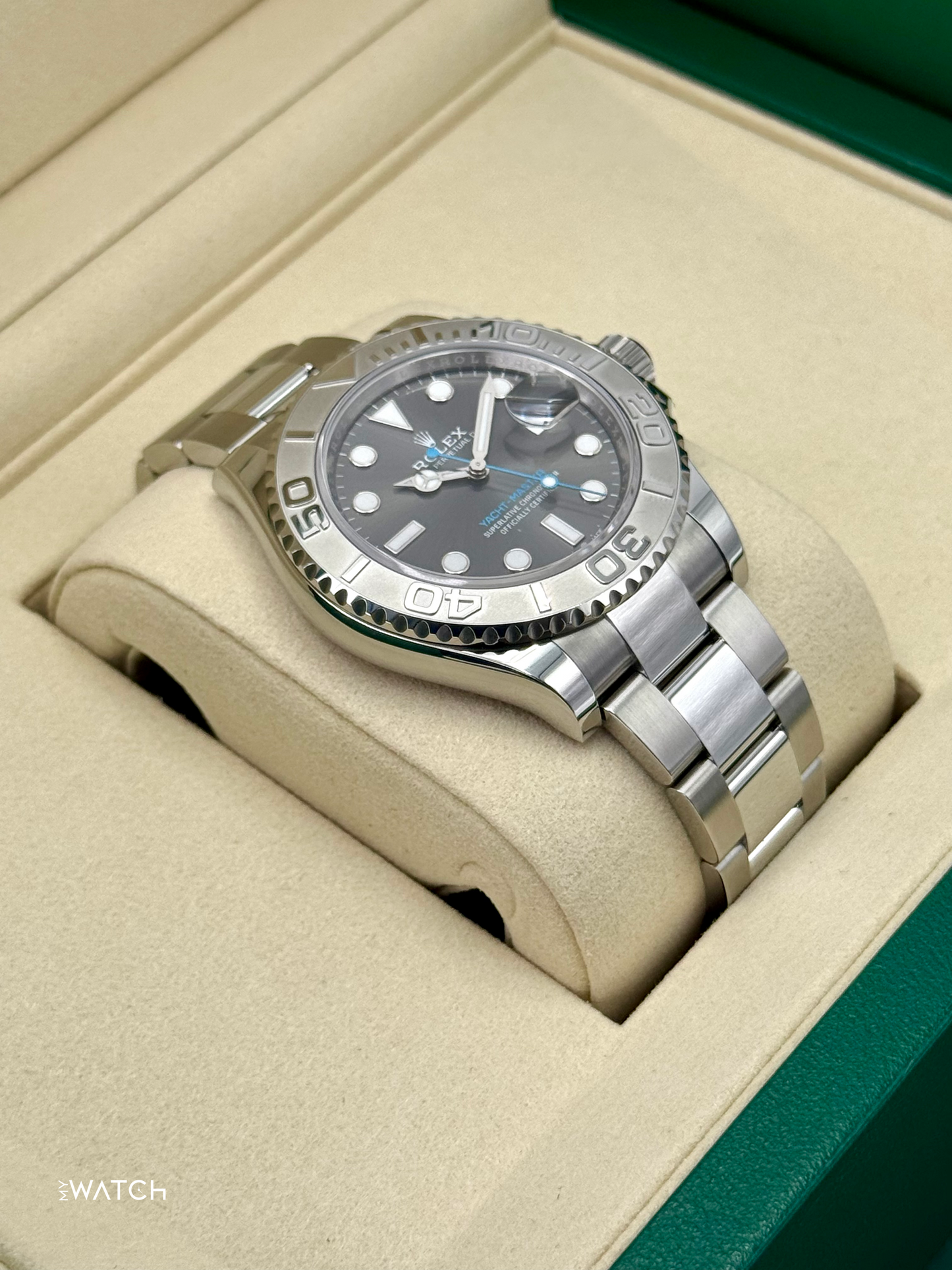 NEW 2025 Rolex Yacht-Master 40mm 126622 Stainless Steel Rhodium Dial - MyWatchLLC