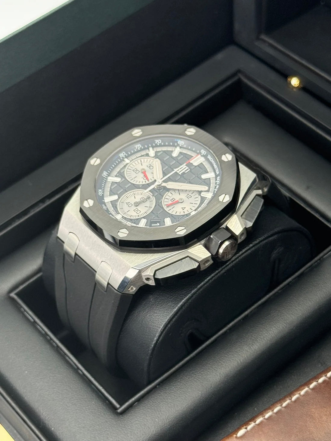 2022 Audemars Piguet Royal Oak Chronograph 43mm 26420SO Black Dial