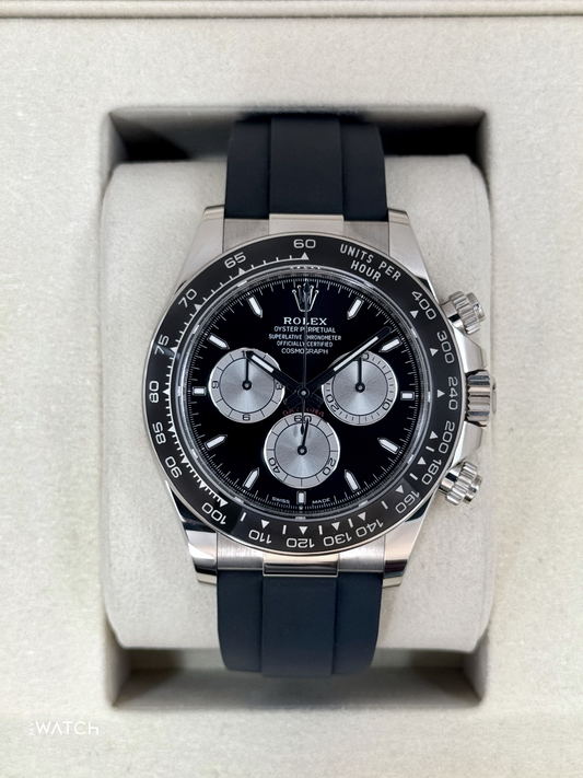 NEW 2025 Rolex Daytona "Baby Le Mans" 40mm 126519LN White Gold Black Dial