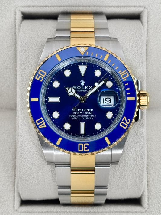 2024 Rolex Submariner Bluesy 41mm 126613LB Two-Tone Blue Dial