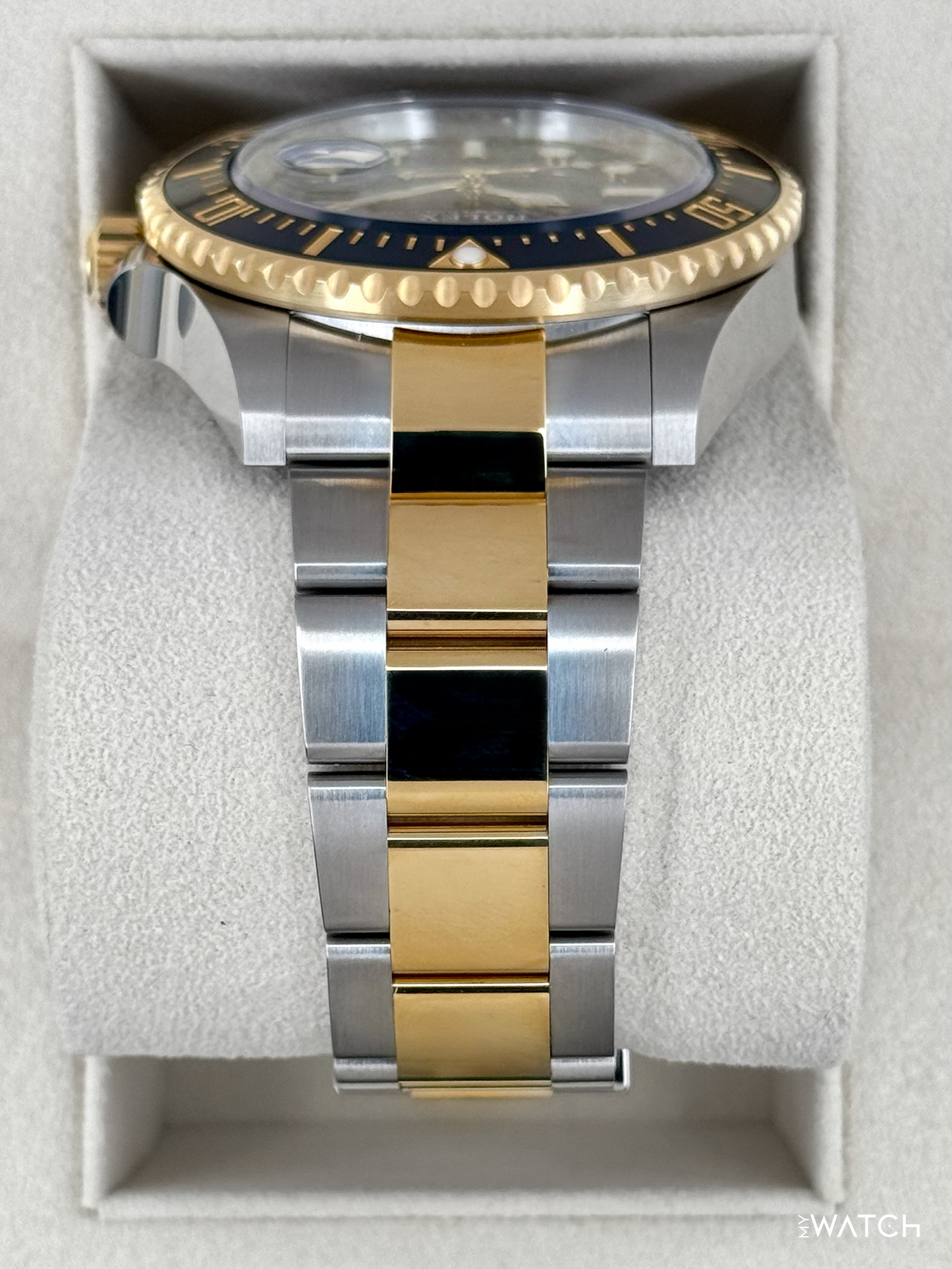NEW 2022 Rolex Sea-Dweller 43mm 126603 Two-Tone Black Dial - MyWatchLLC