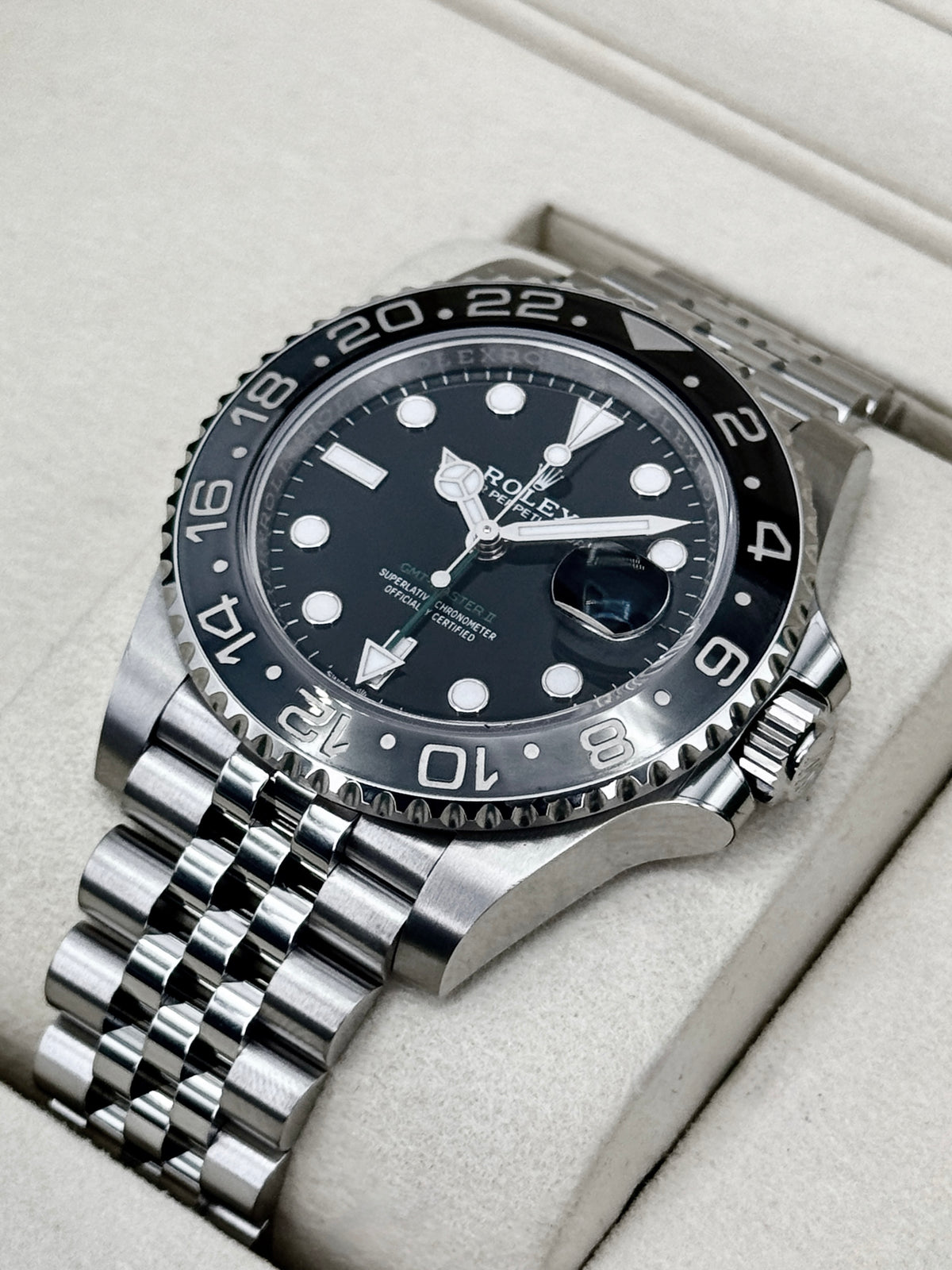 2026 Rolex GMT-Master II "Bruce Wayne" 40mm 126710GRNR Jubilee