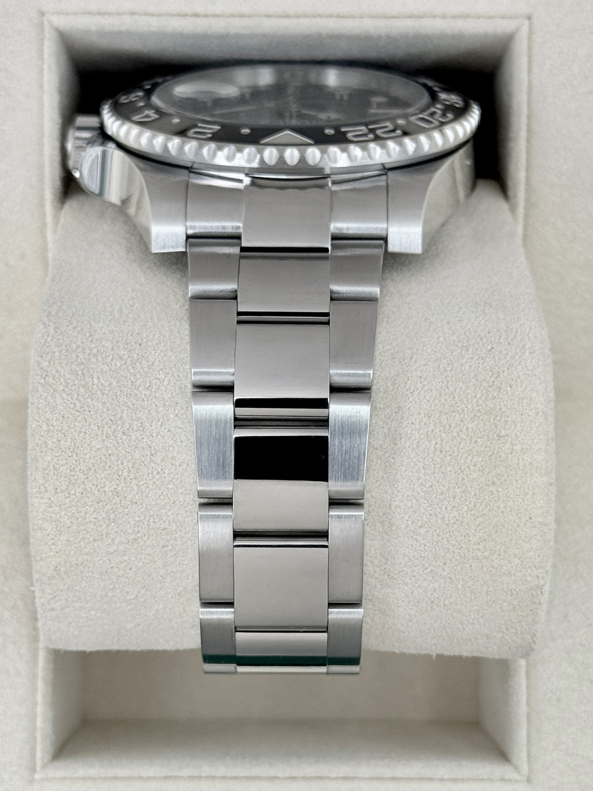 2018 Rolex GMT-Master II 40mm 116710LN Stainless Steel Black Dial