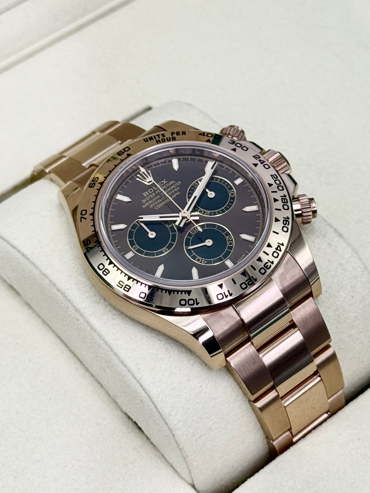 2025 Rolex Daytona 40mm 126505 Rose Gold Chocolate Dial