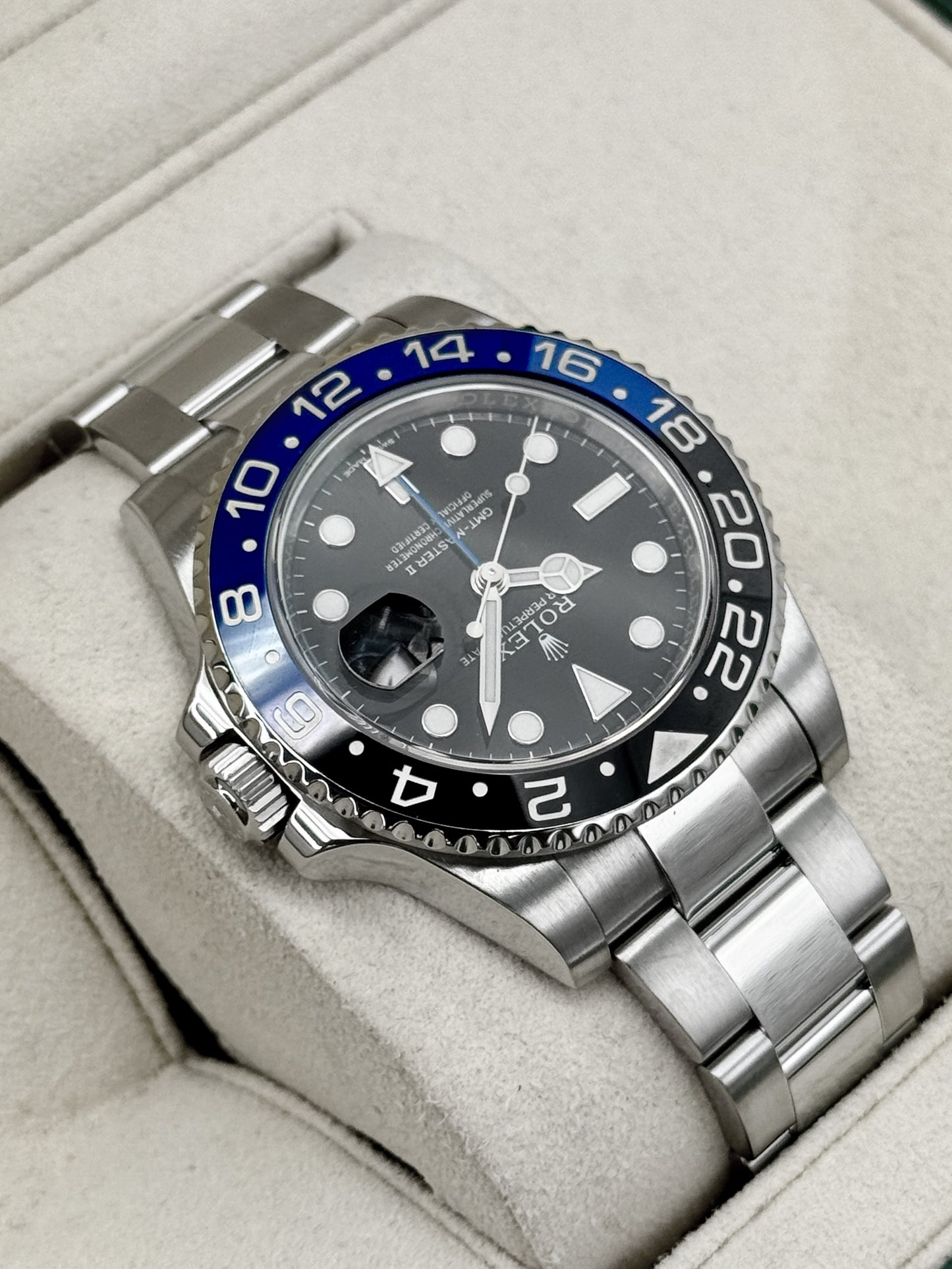 2014 Rolex GMT-Master II Batman 40mm 116710BLNR Oyster